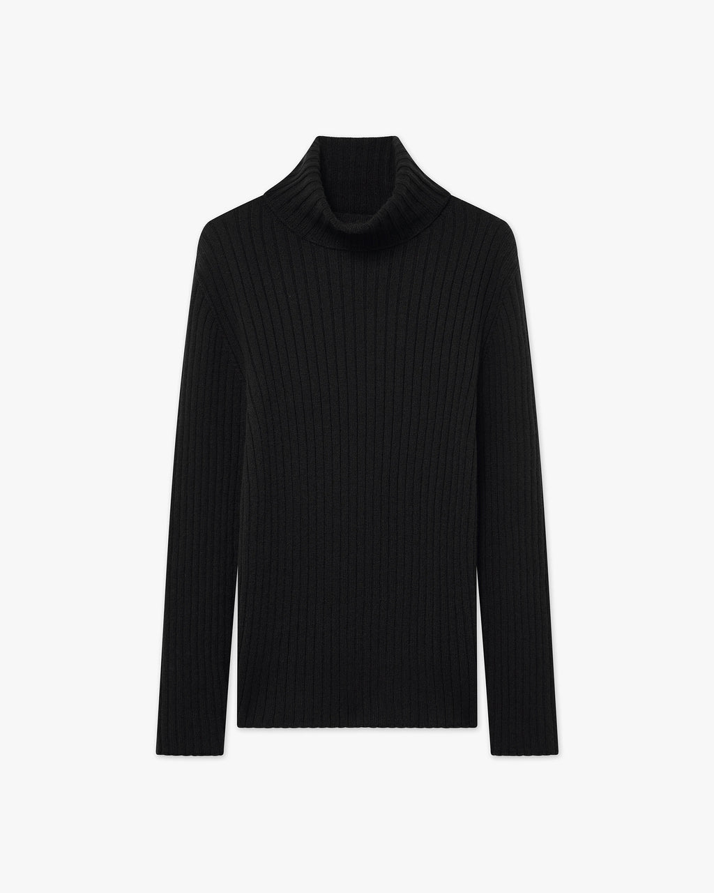 Women's Brera Turtleneck Sweater - Black Cashmere