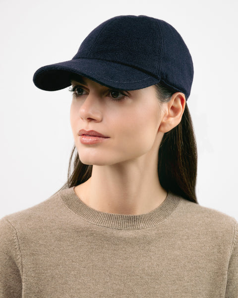 Pieces Blue Marabou Cap (Baseball Women\'s Hat) Anna-Kaci Women main image 2