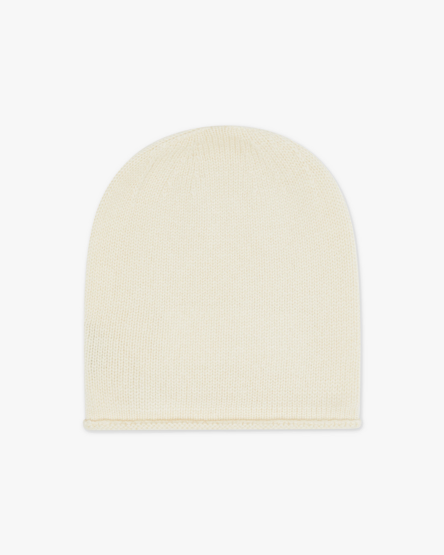 Women's San Carlo Beanie - White Cashmere
