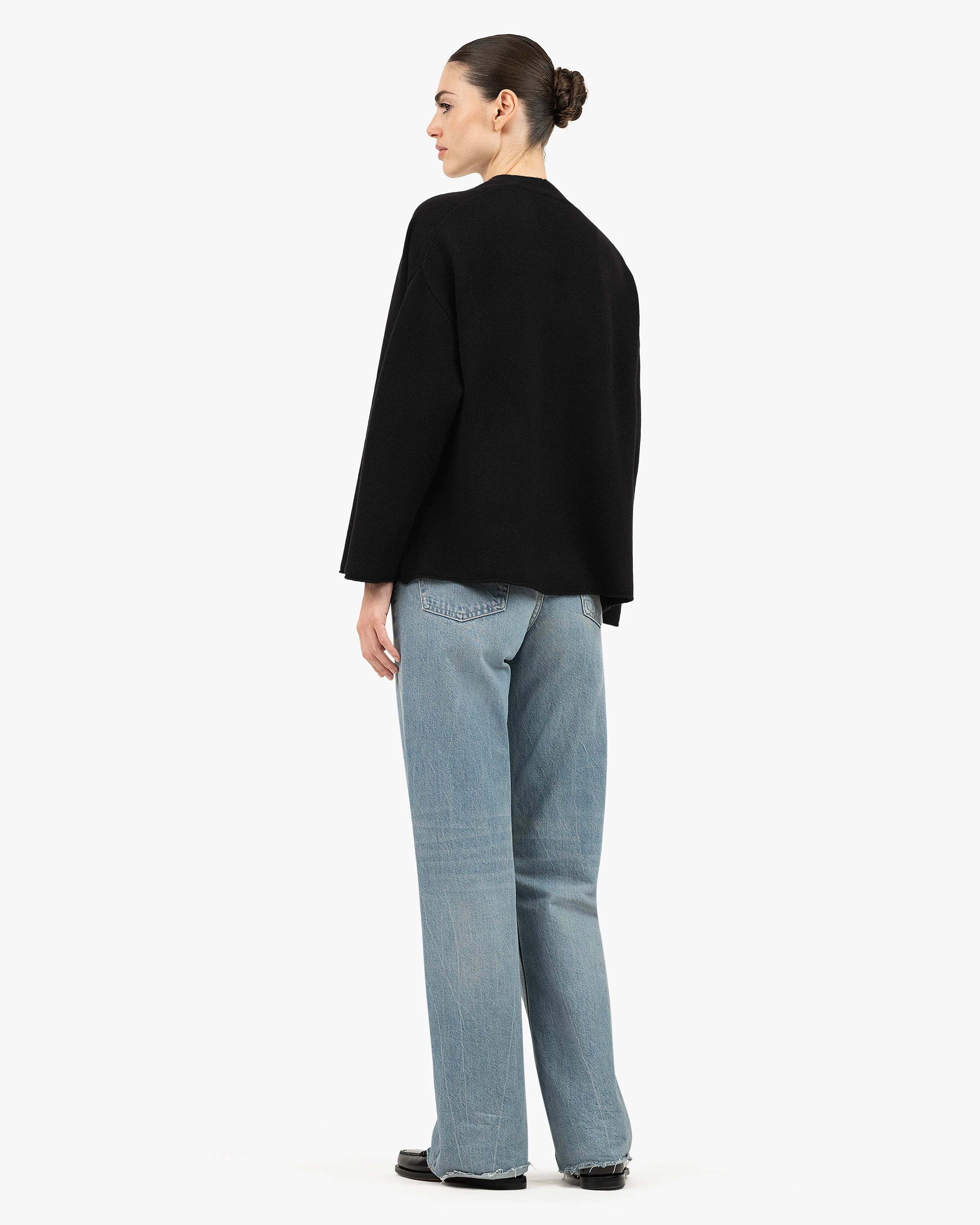 Women's Dolomiti Cardigan - Black Cashmere
