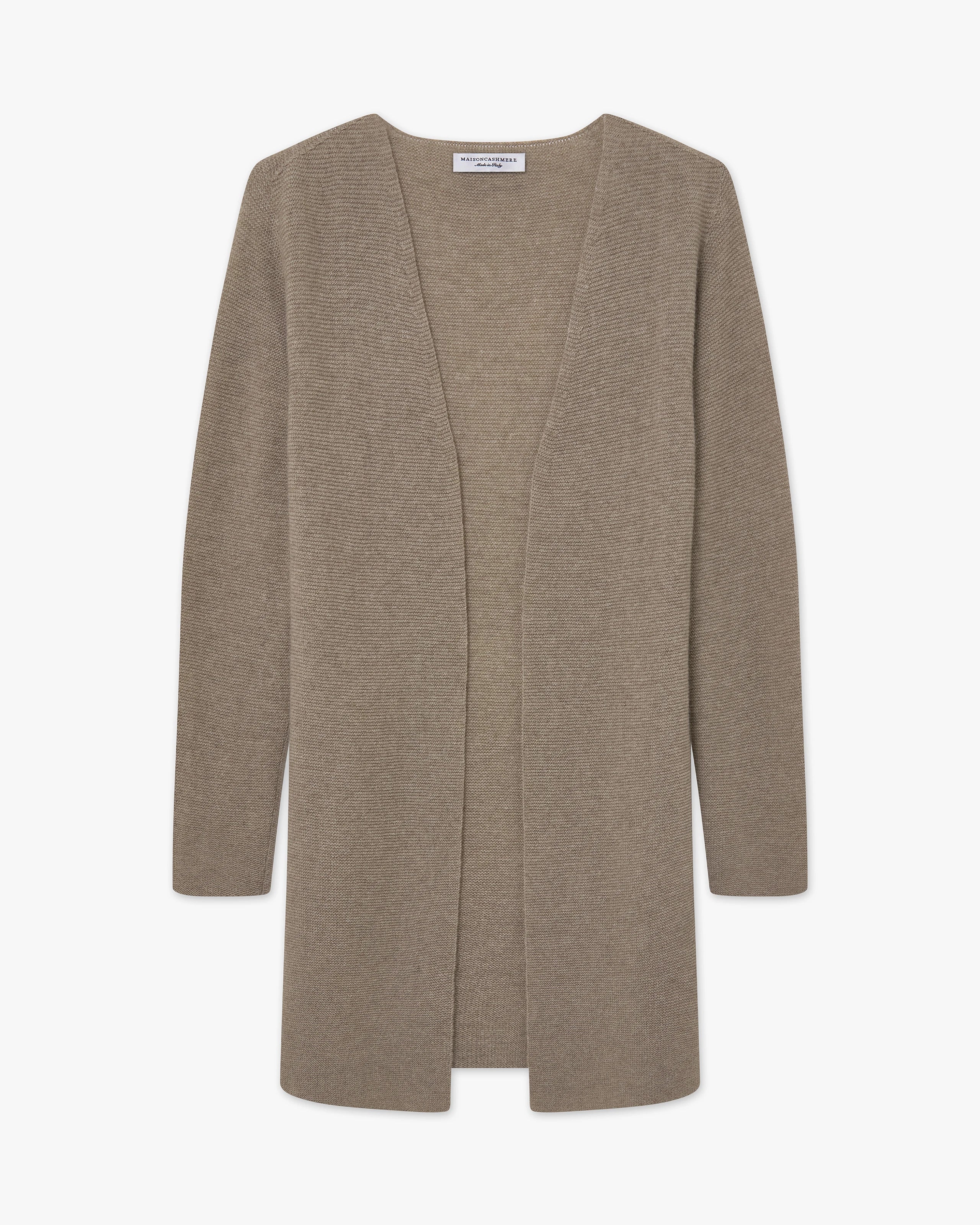 Soffio Cardigan - Taupe Cashmere