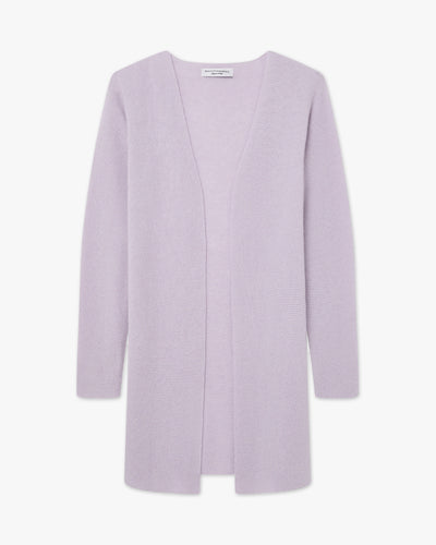 Soffio Cardigan - Lilac Cashmere