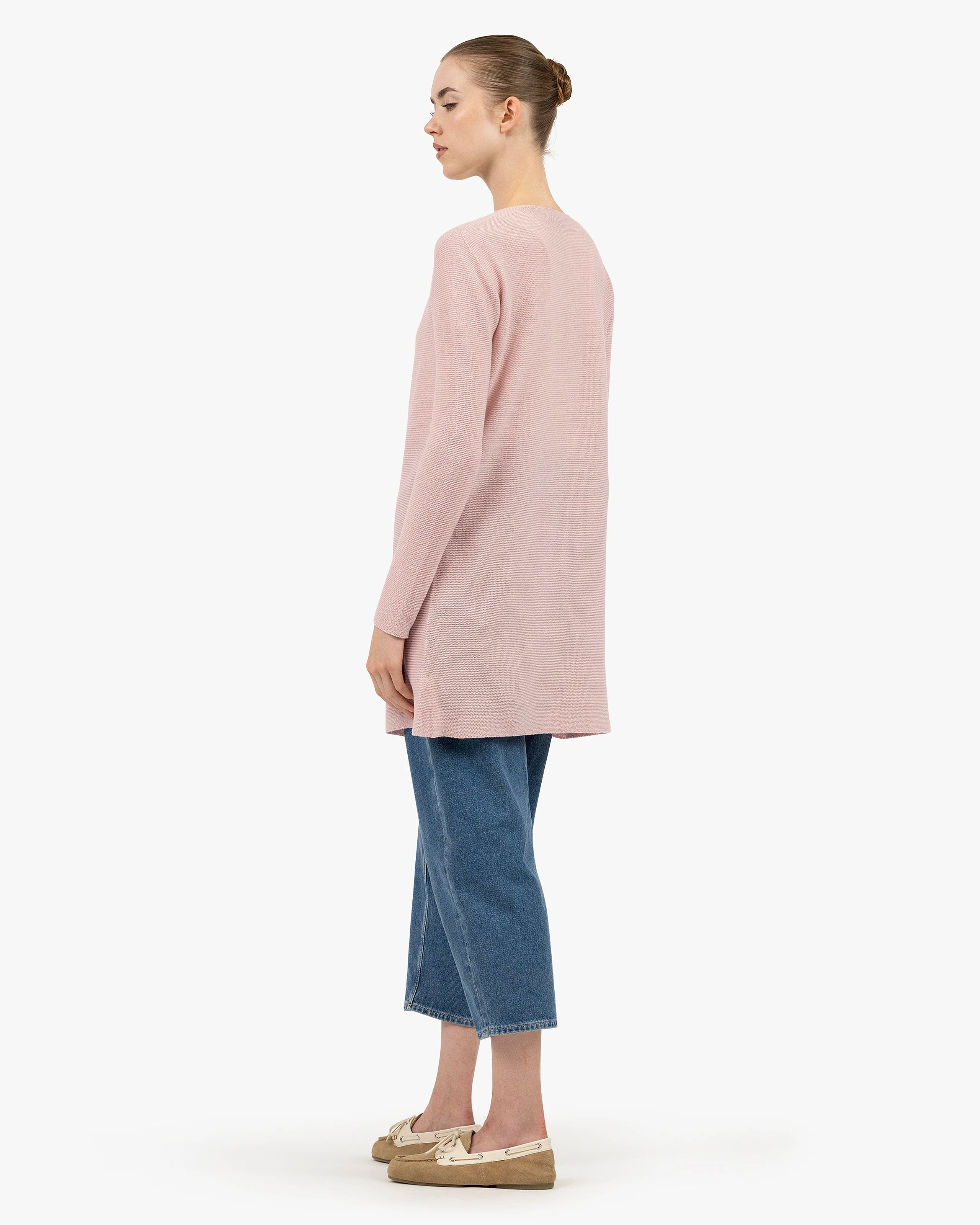 Soffio Cardigan - Rose Cashmere