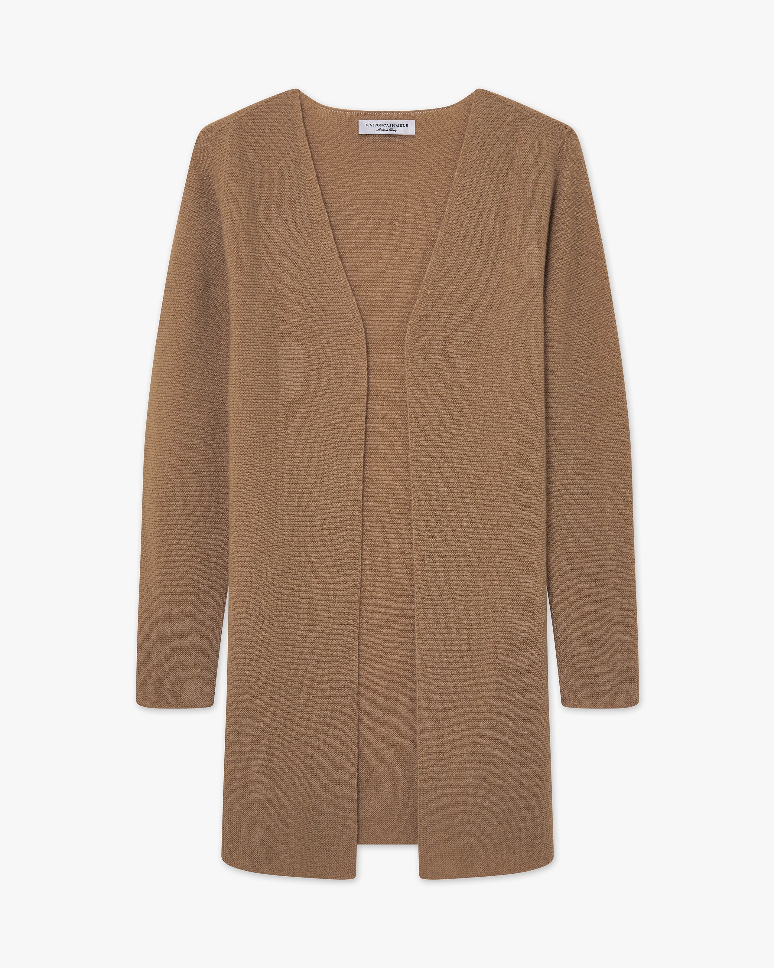 Soffio Cardigan - Camel Cashmere