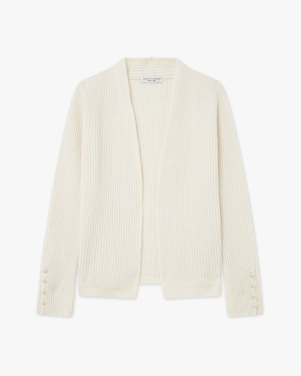 Sorapis Cardigan - White Cashmere