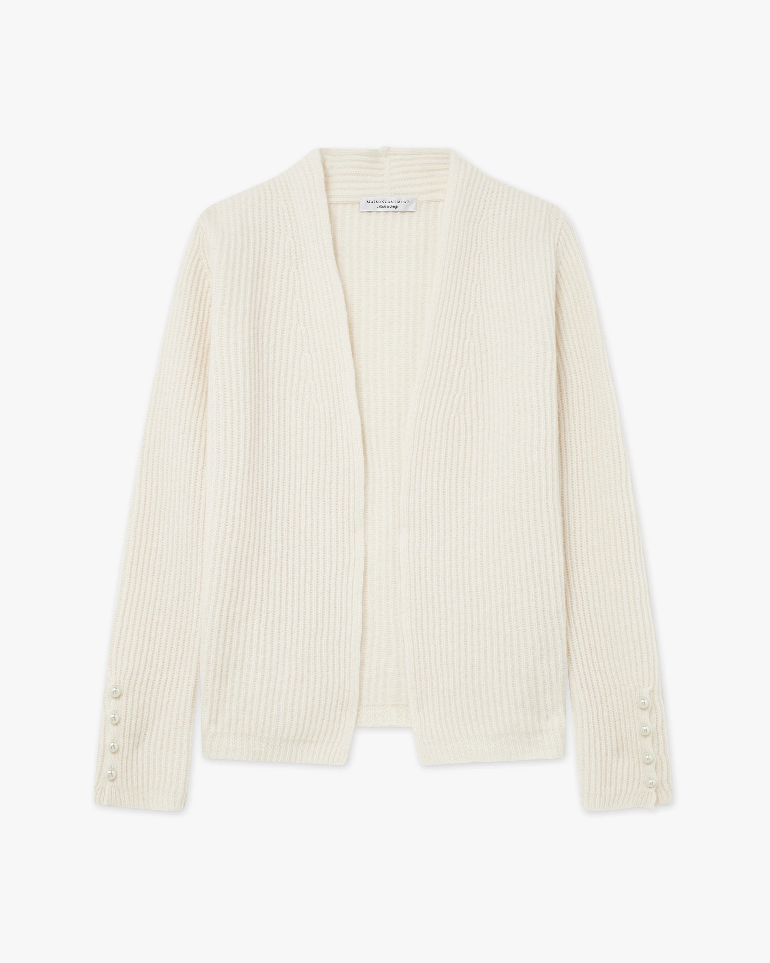 Sorapis Cardigan - White Cashmere
