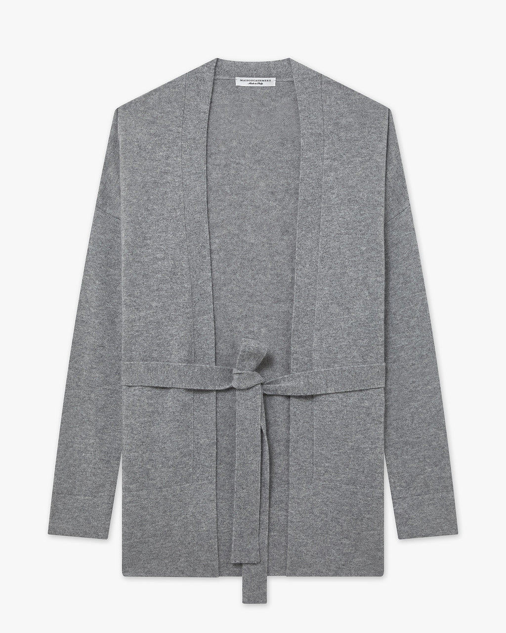 Women's Velia Cardigan - Medium Grey Cashmere
