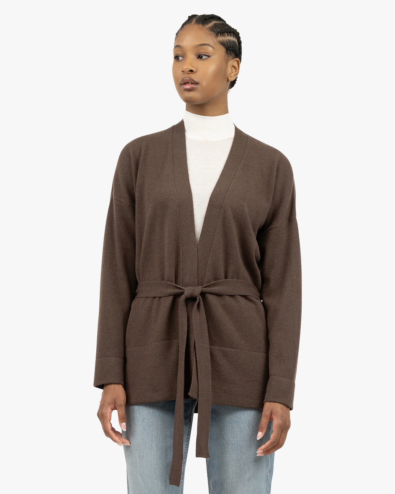 Cashmere Jumpers Brown Cashmere Cardigan Womens Women's Velia