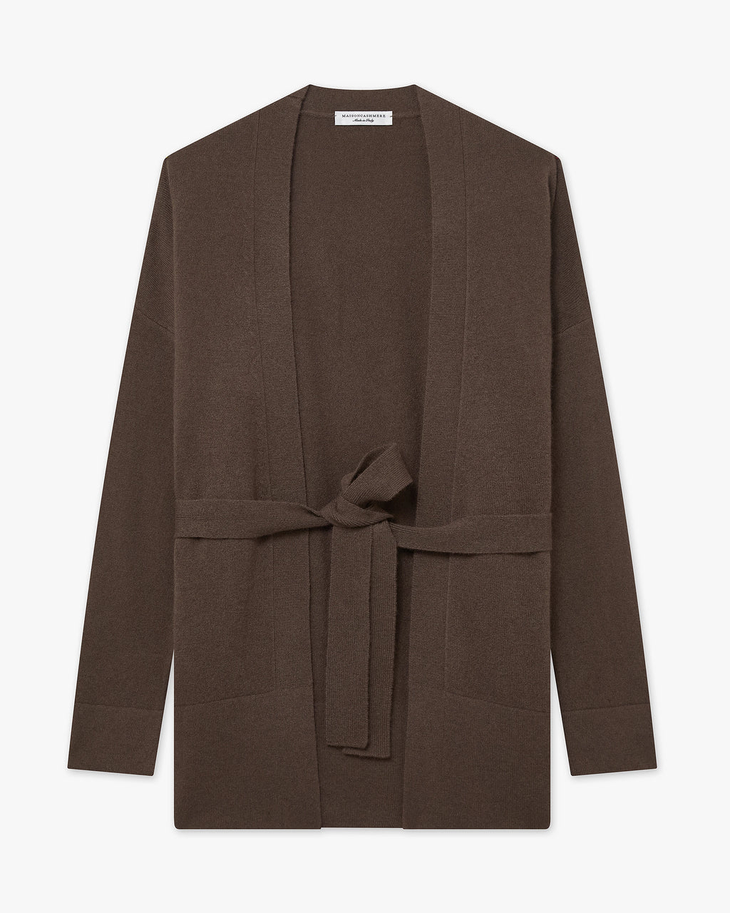 Women's Velia Cardigan - Brown Cashmere
