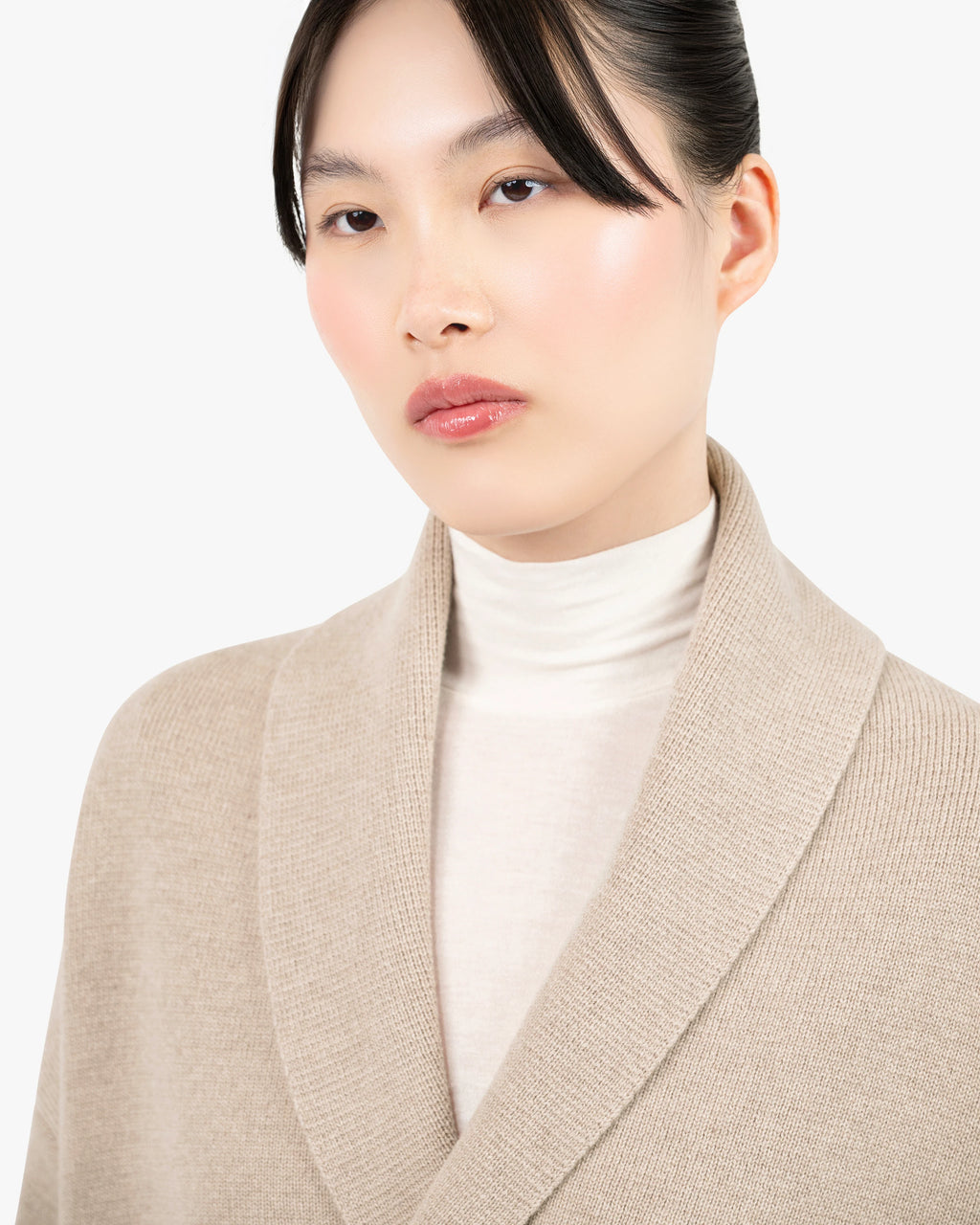 Women's Rialto Coat Cardigan - Beige Cashmere