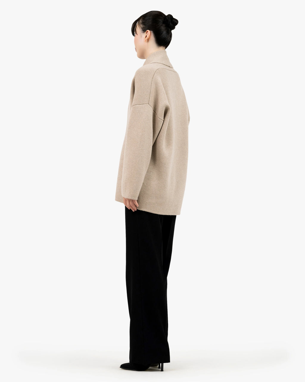 Women's Rialto Coat Cardigan - Beige Cashmere