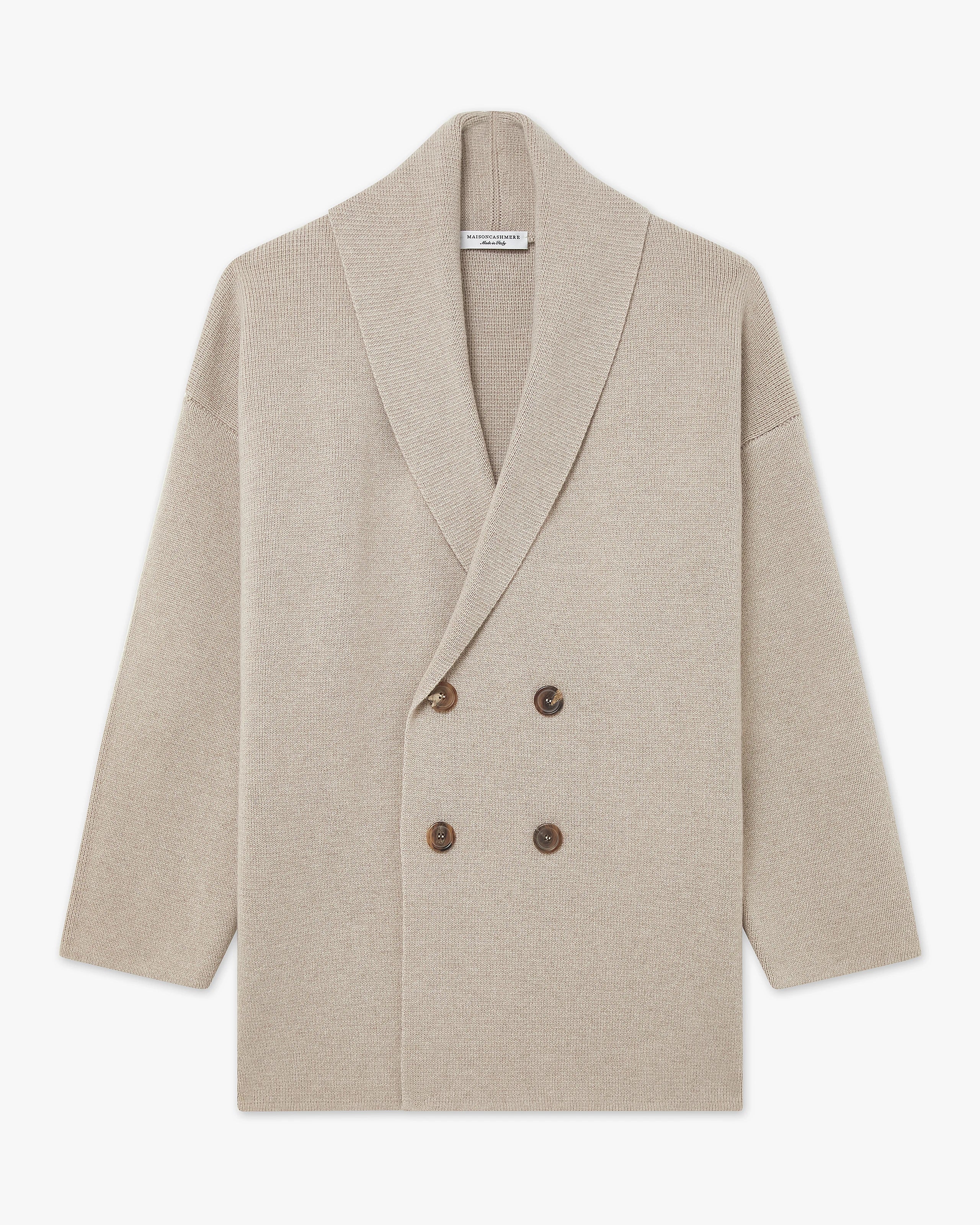 Women's Rialto Coat Cardigan - Beige Cashmere