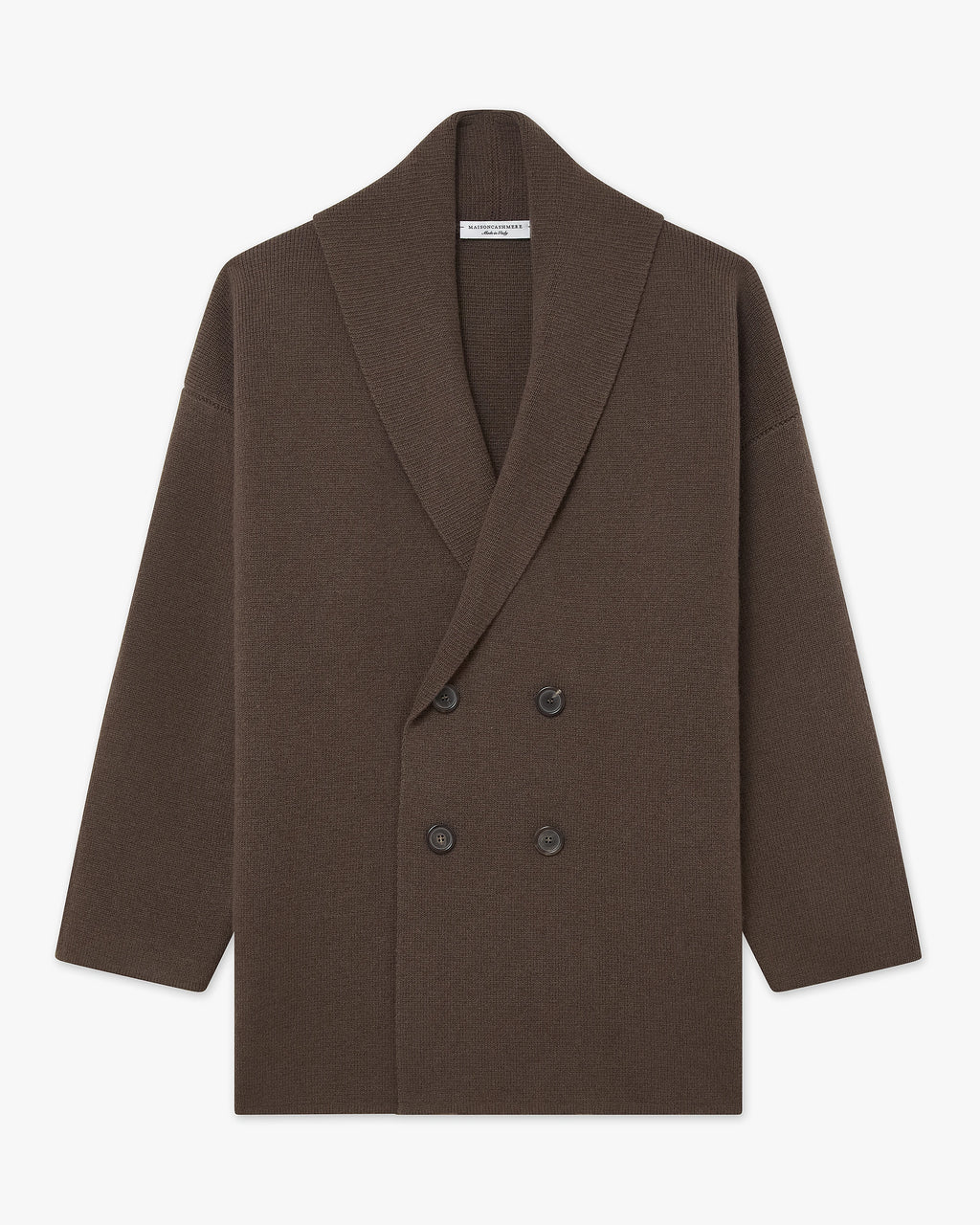 Women's Rialto Coat Cardigan - Brown Cashmere
