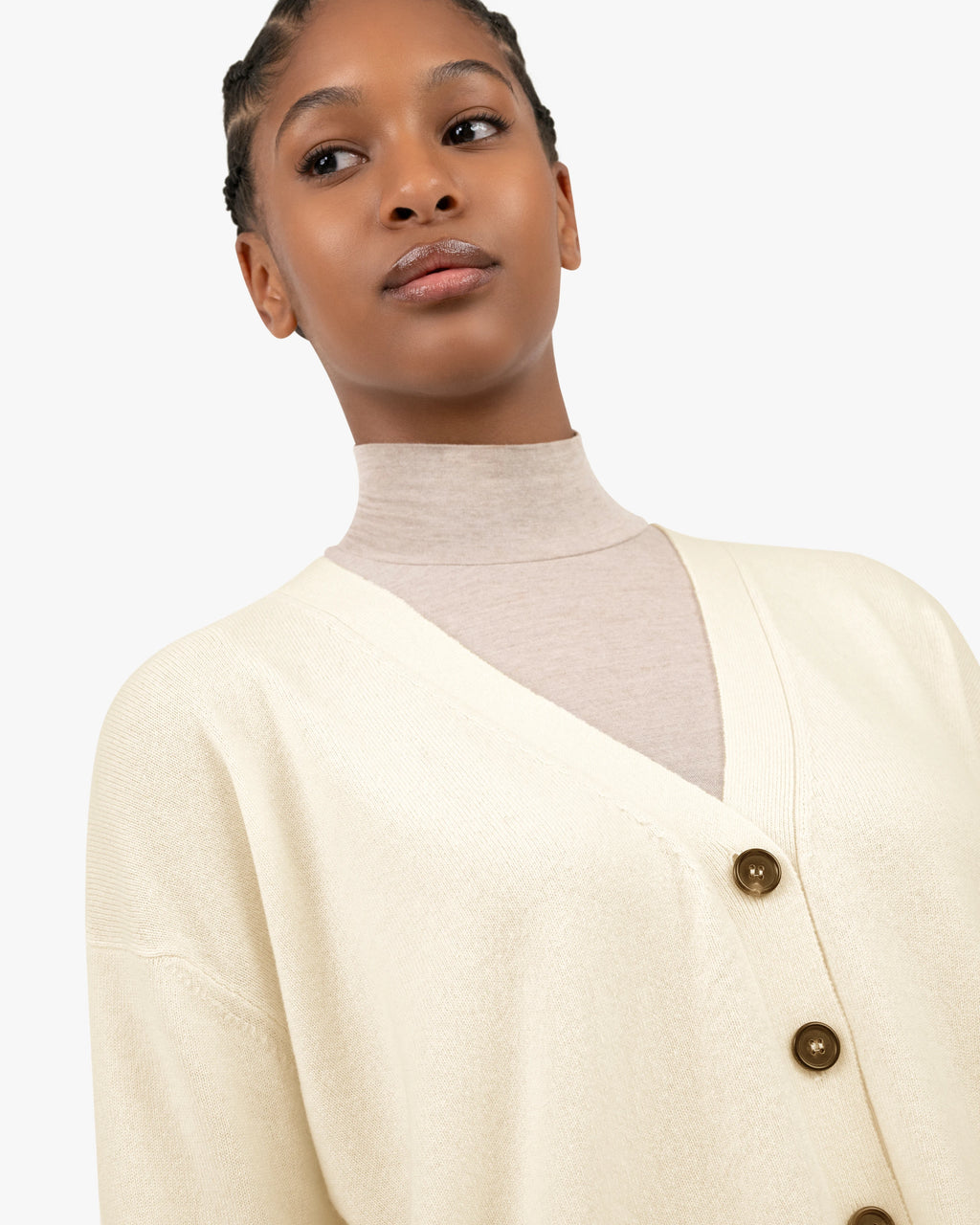Velia Maxi Cardigan - White Cashmere