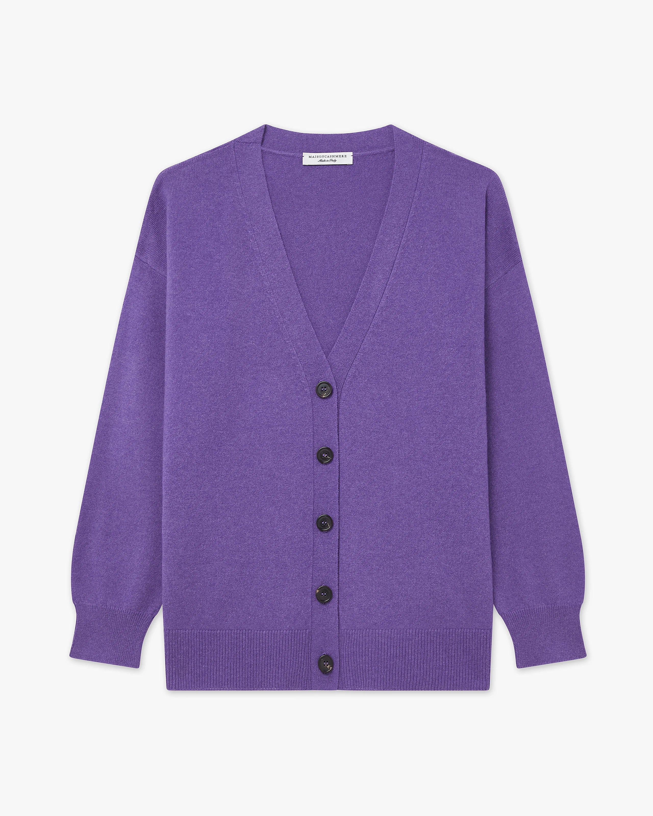 Velia Maxi Cardigan - Purple Cashmere