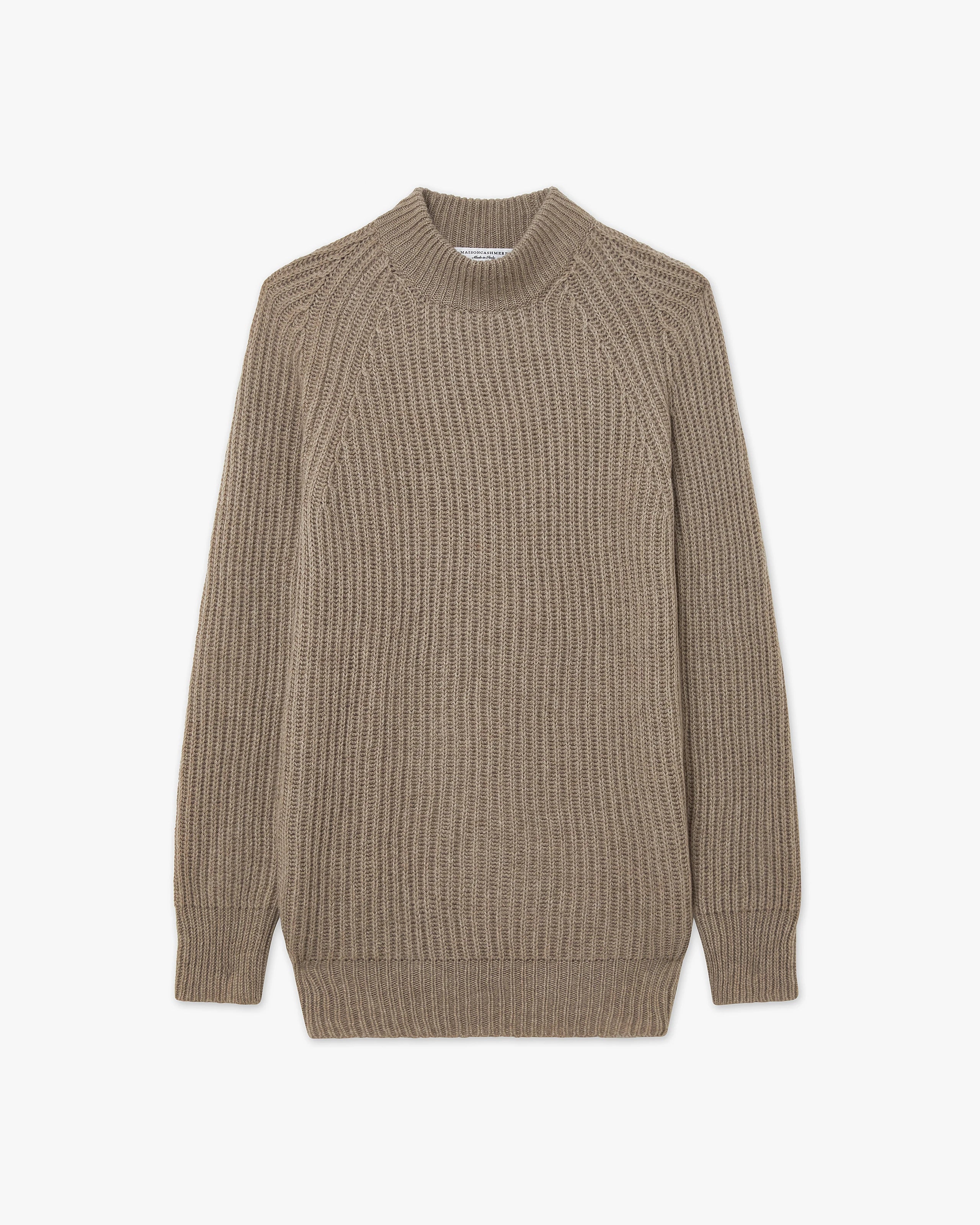 Women's Celerina Crew Neck Sweater - Taupe Cashmere