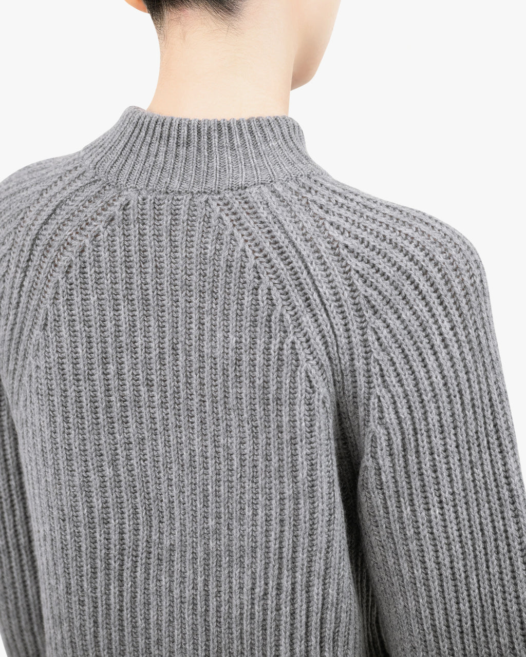 Women's Celerina Crew Neck Sweater - Medium Grey Cashmere
