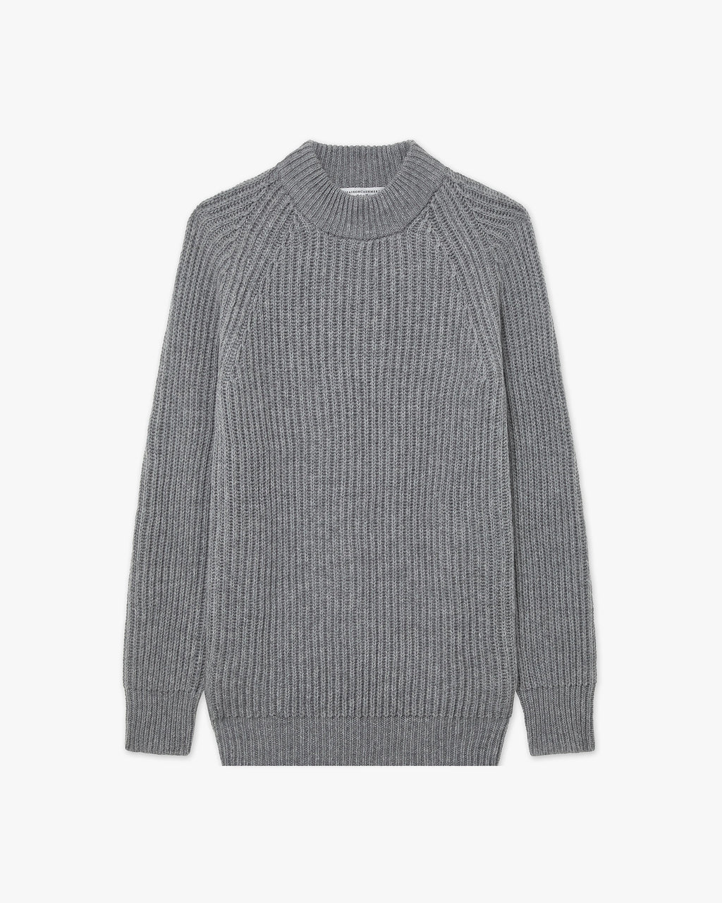 Women's Celerina Crew Neck Sweater - Medium Grey Cashmere