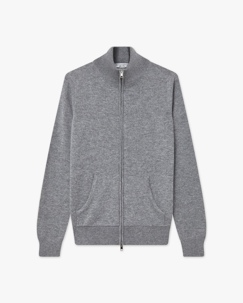Women's Salò Zip Cardigan - Medium Grey Cashmere