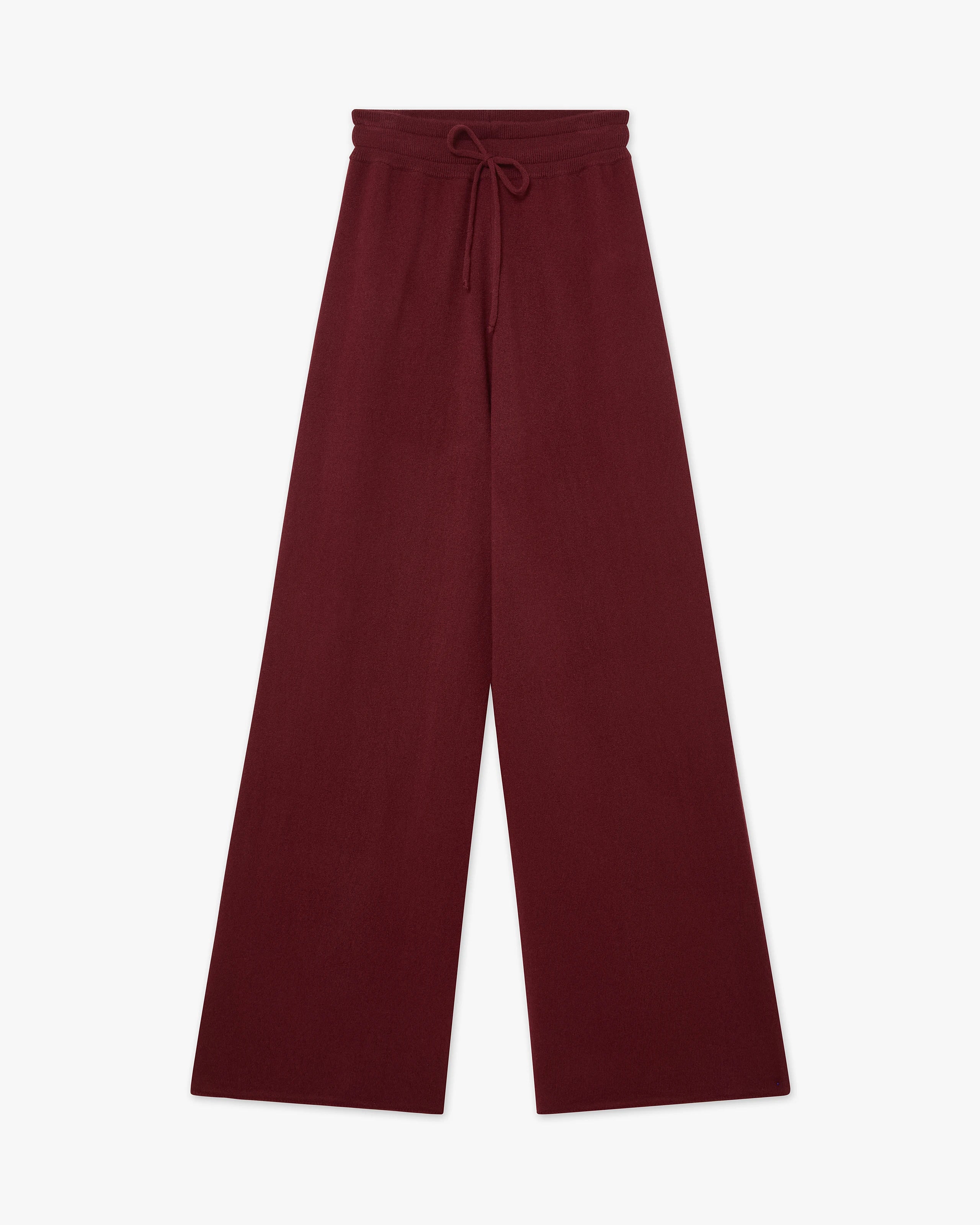 Women's Chaillot Sweatpants - Bordeaux Cashmere