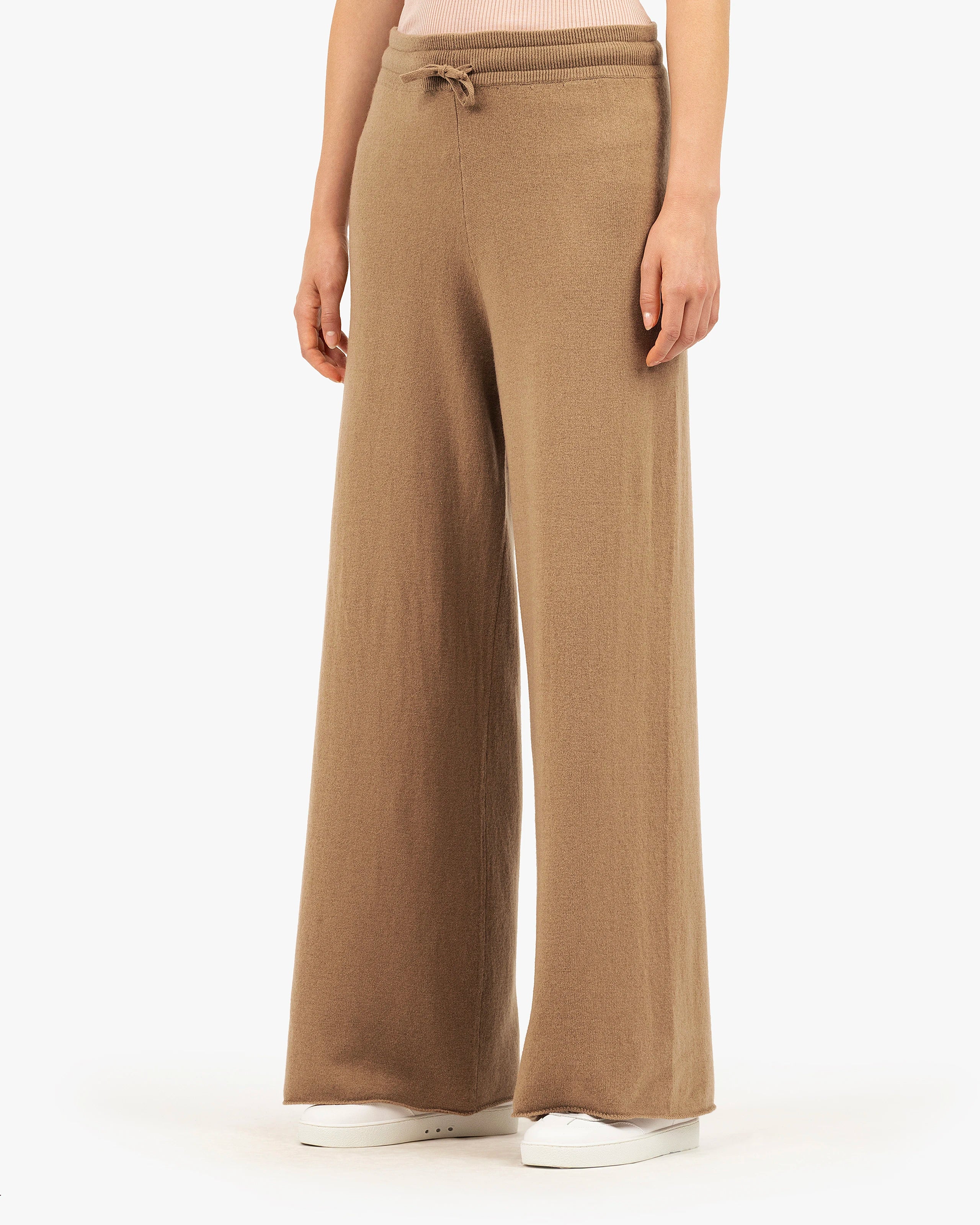 Women's Chaillot Sweatpants - Camel Cashmere