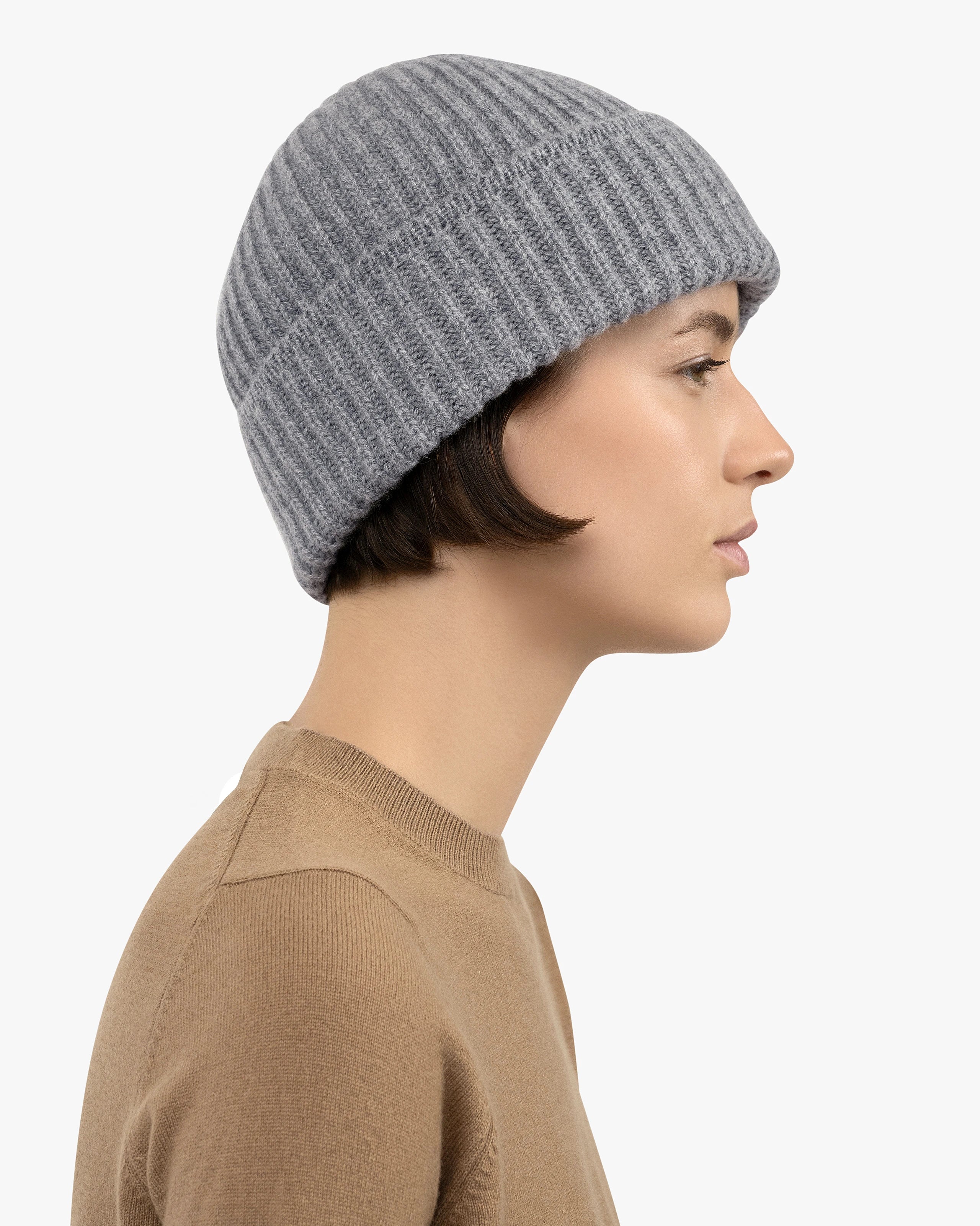 Women's Cortina Hat - Medium Grey Cashmere