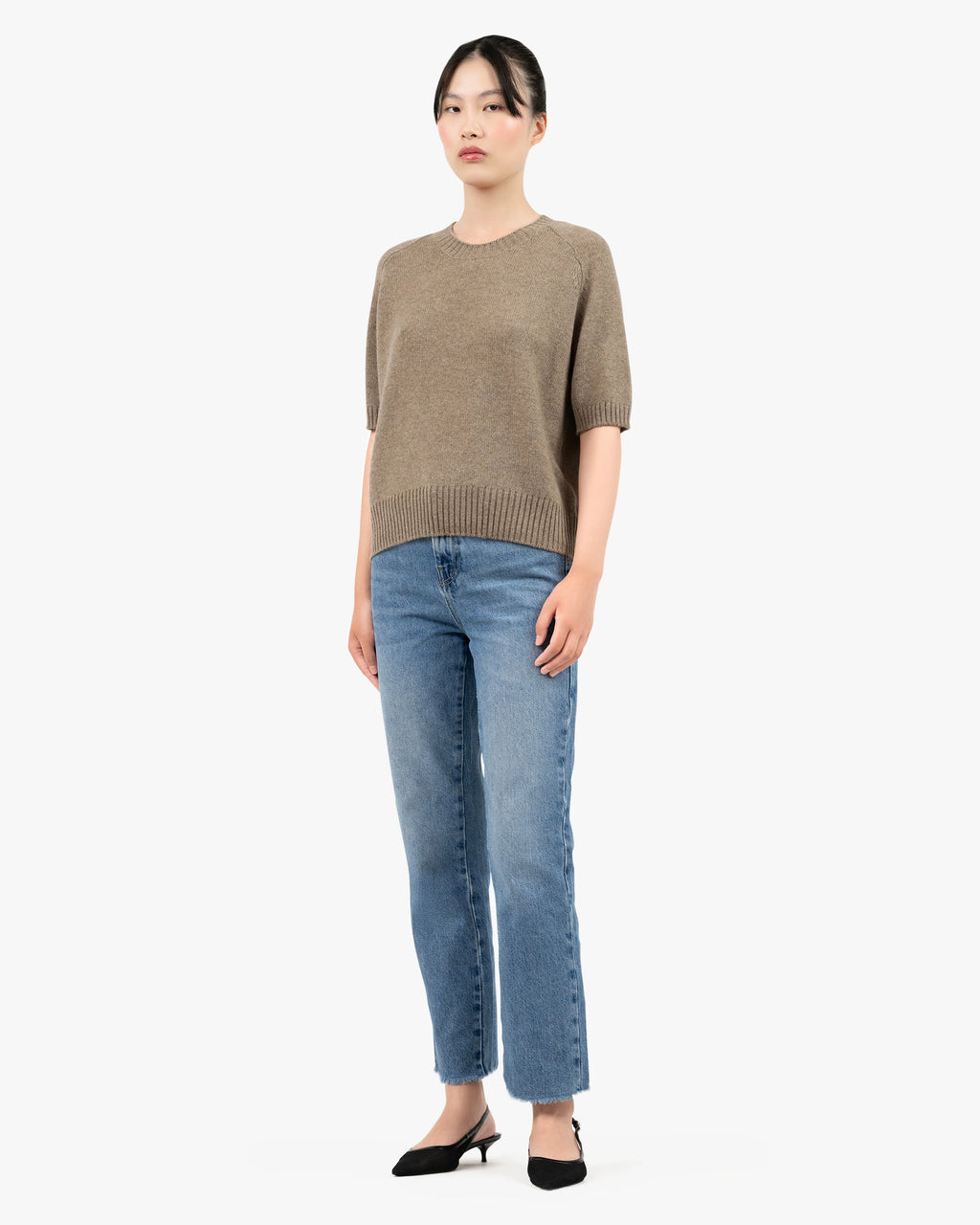 Women's Dolomiti Tee - Taupe Cashmere