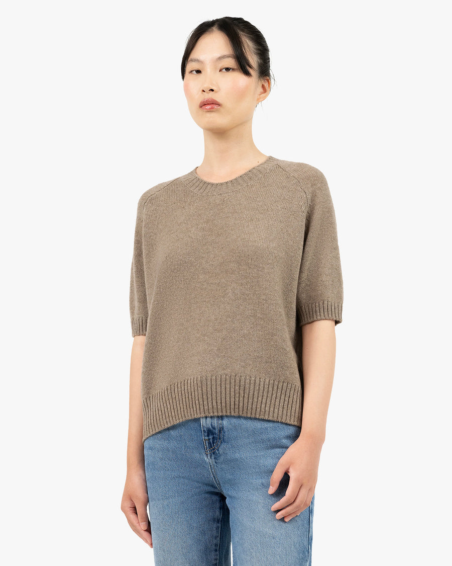 Women's Dolomiti Tee - Taupe Cashmere