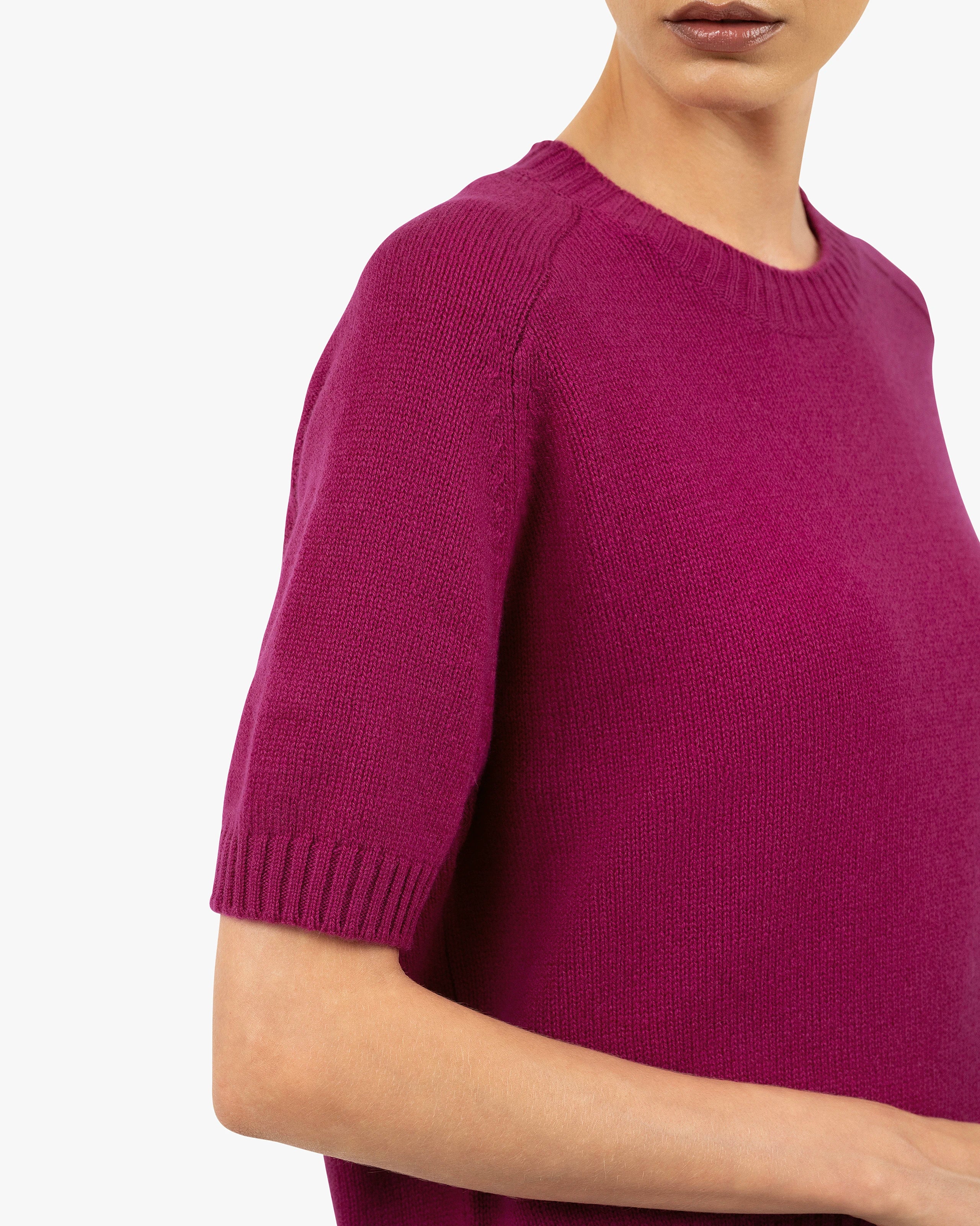 Women's Dolomiti Tee - Magenta Cashmere