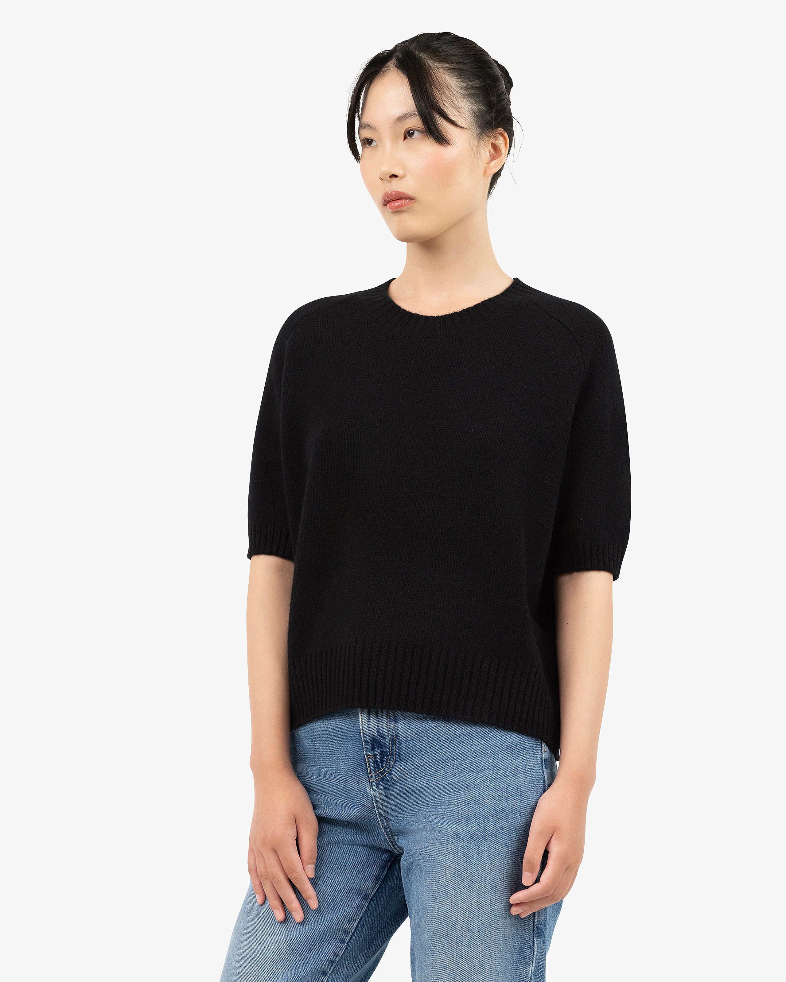 Women's Dolomiti Tee - Black Cashmere