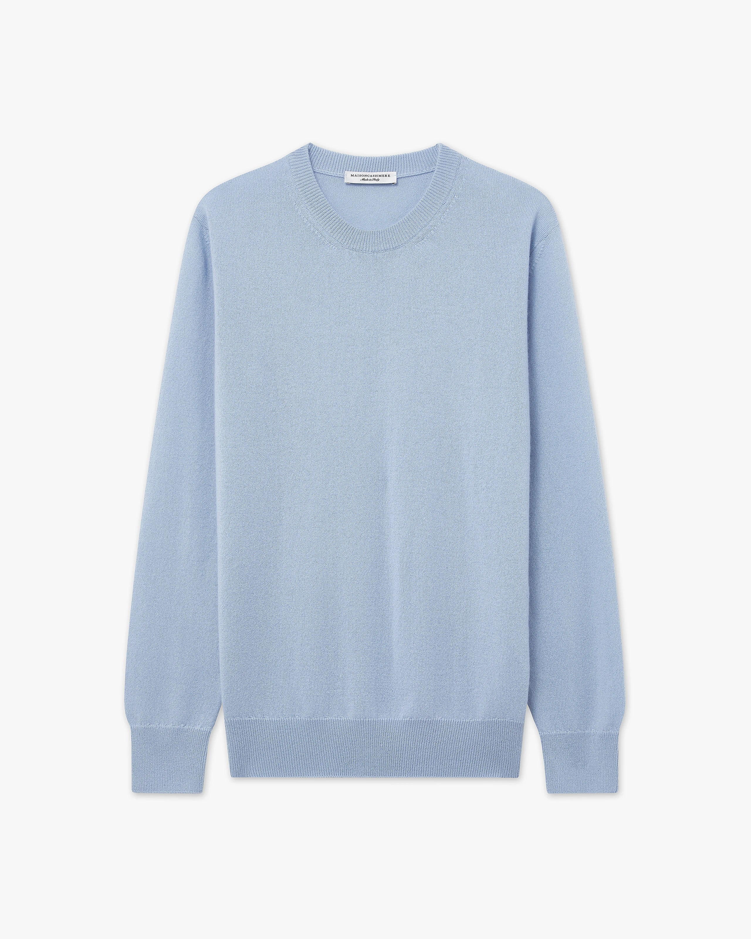 Essential Boyfriend Sweater - Light Blue Cashmere