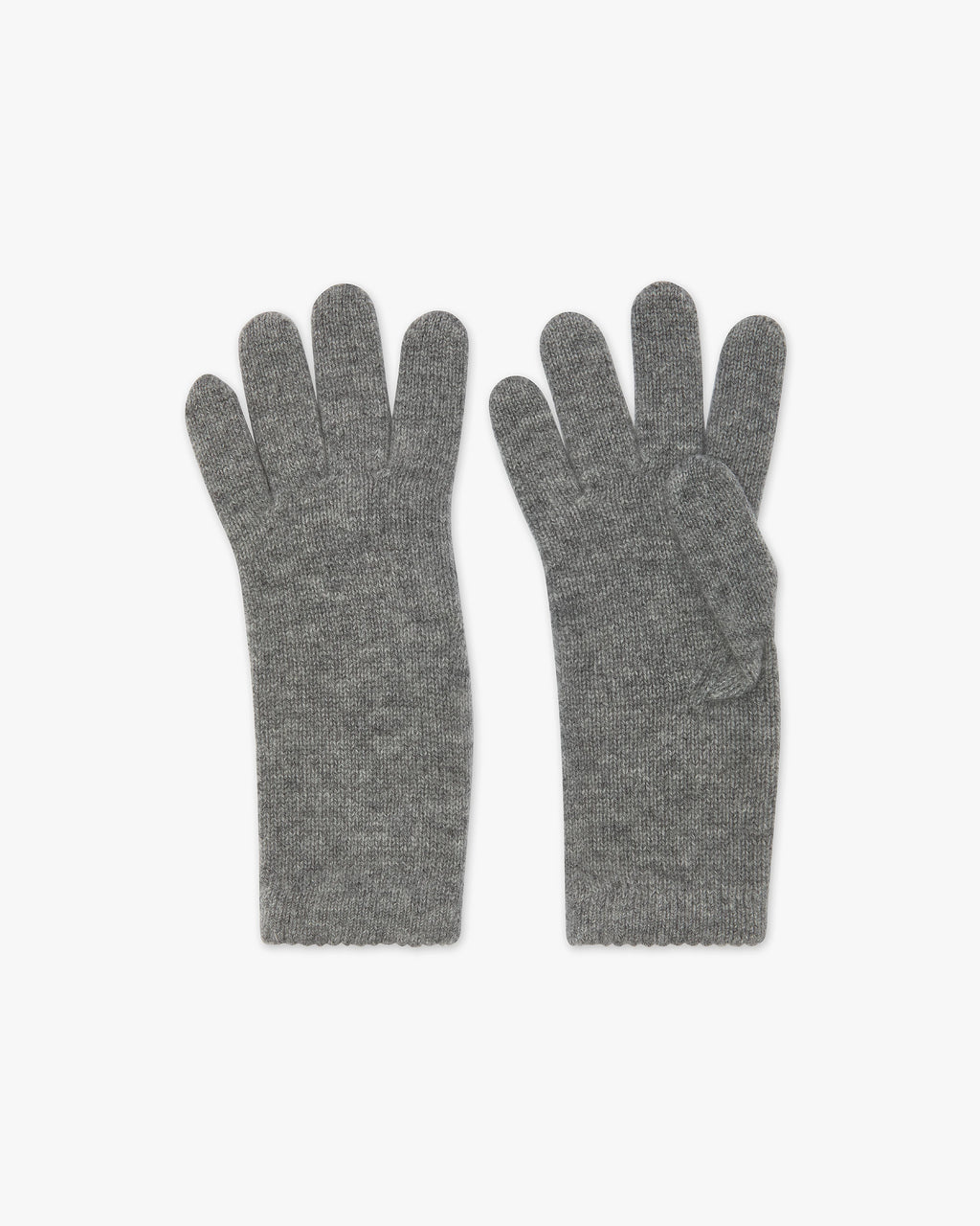 manor handschuhe damen Essential Kaschmir Handschuhe Damen - Mittelgrau