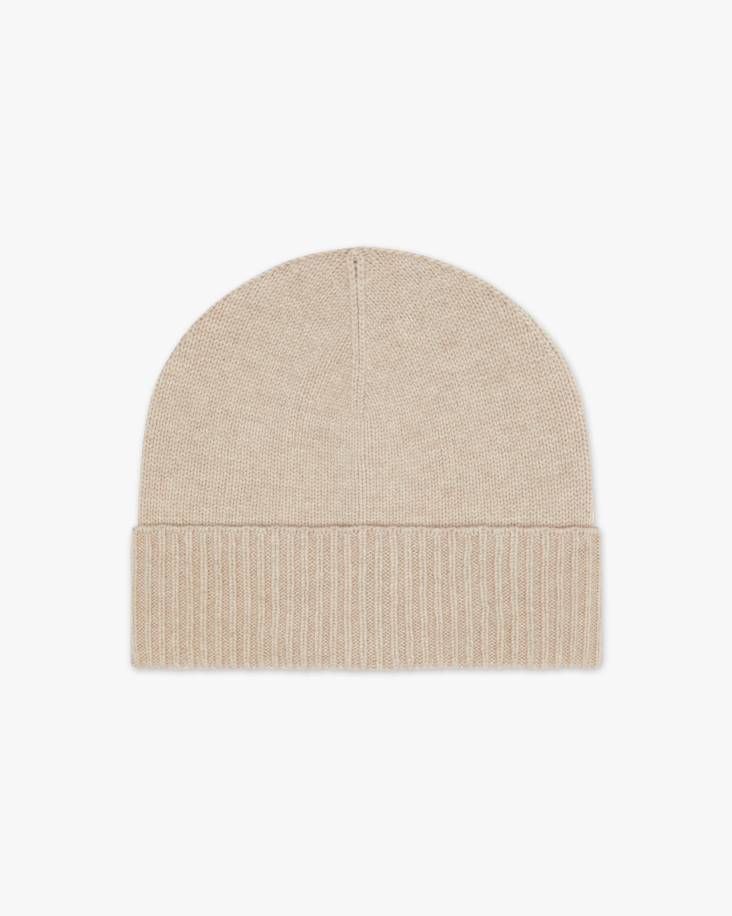 Kaschmir Set Mütze & Schal – Mit 3 Echten Fellbommeln, Unisex, Beige-weiß