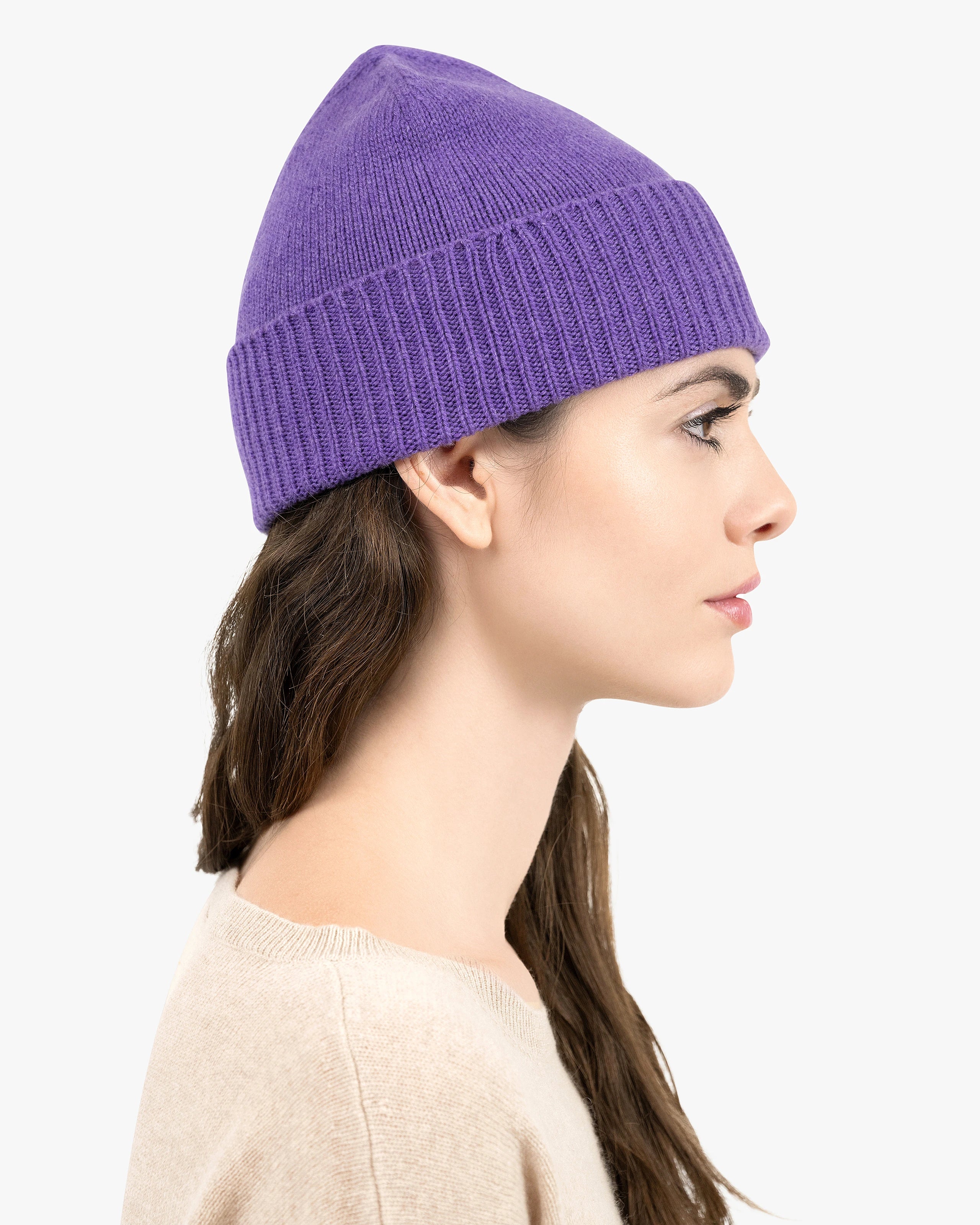 Women's Essential Hat - Purple Cashmere