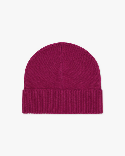Women's Essential Hat - Magenta Cashmere