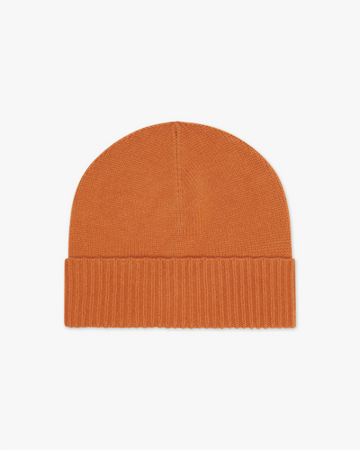 Women's Essential Hat - Orange Cashmere