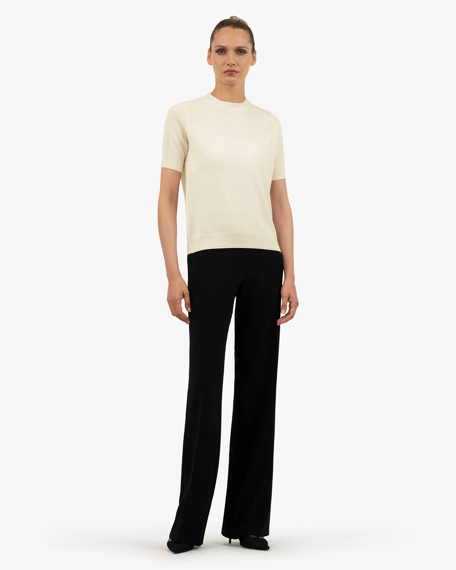 Women's Essential Tee - White Cashmere