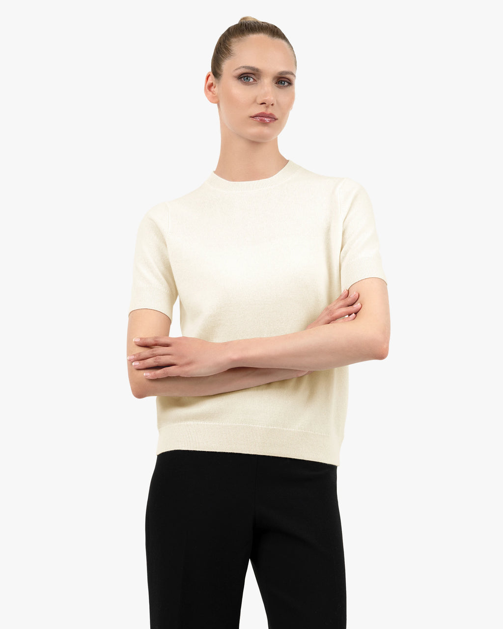 Women's Essential Tee - White Cashmere