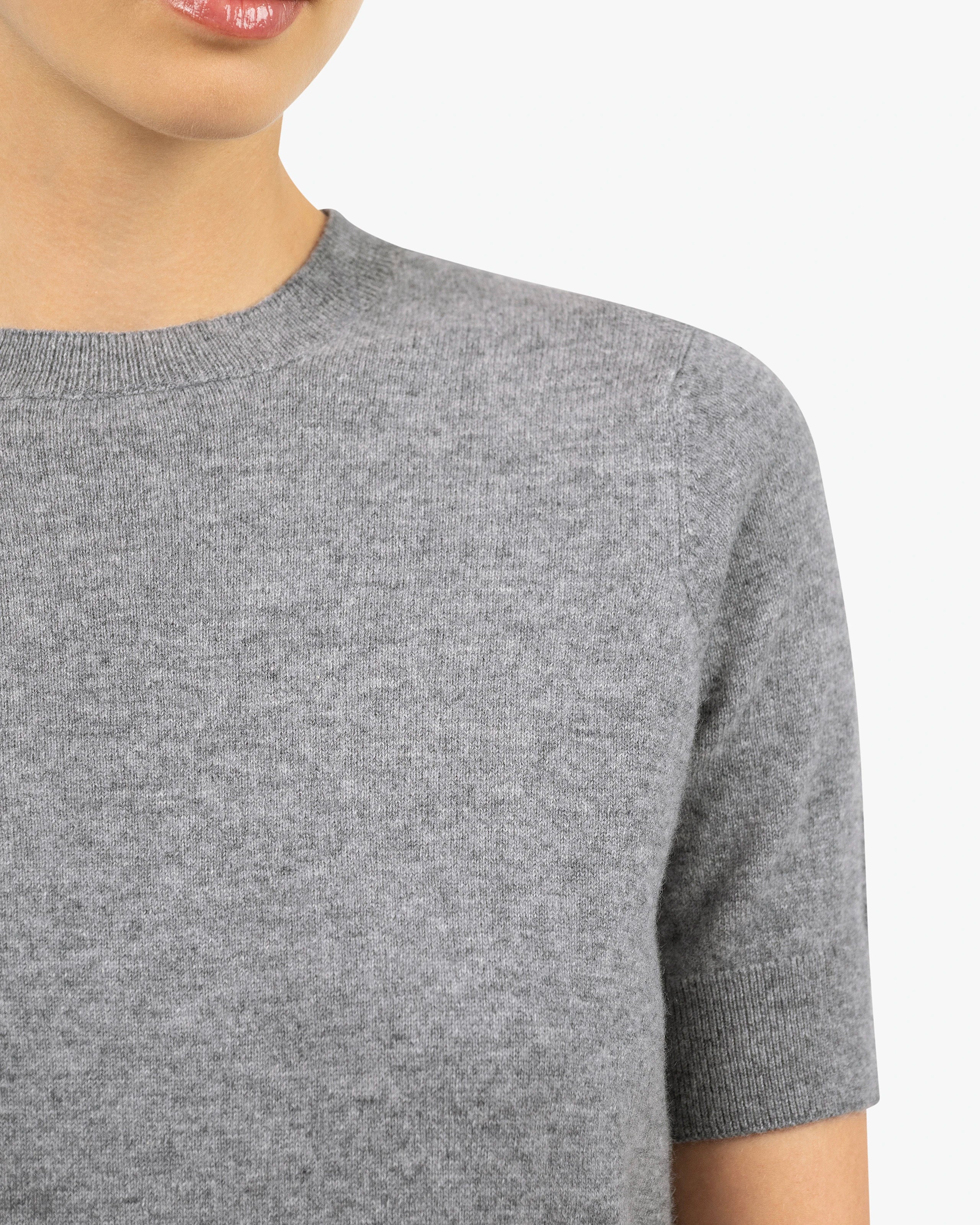 Women's Essential Tee - Medium Grey Cashmere