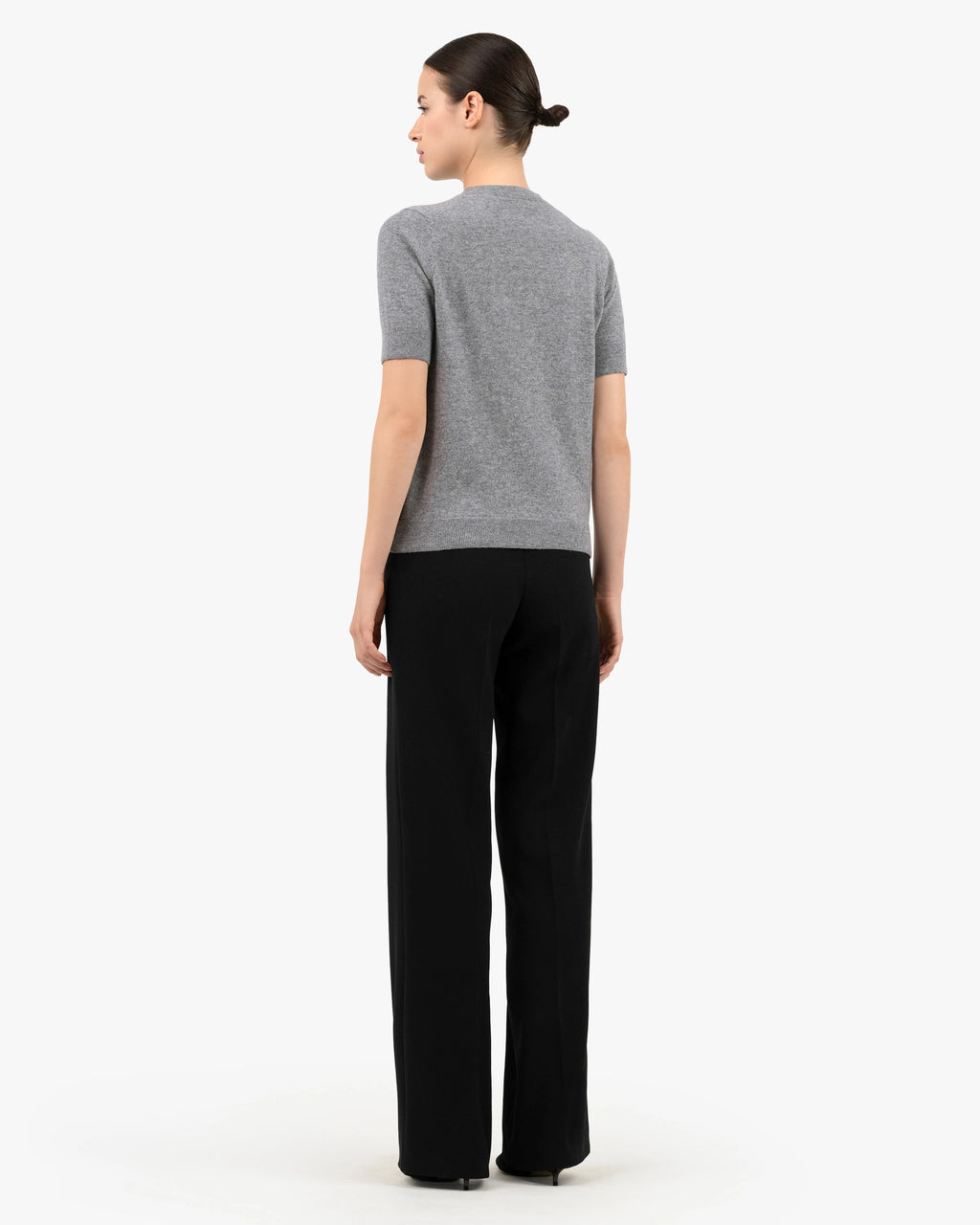 Women's Essential Tee - Medium Grey Cashmere