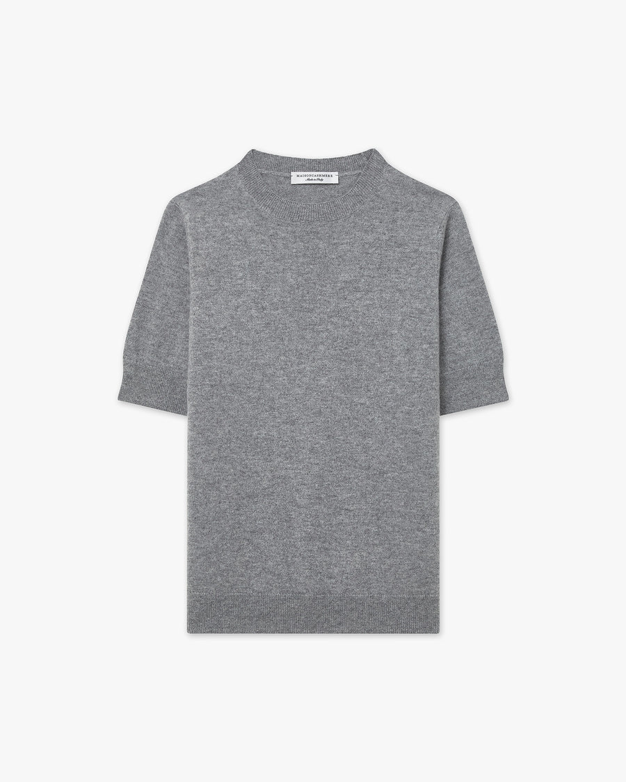 Women's Essential Tee - Medium Grey Cashmere