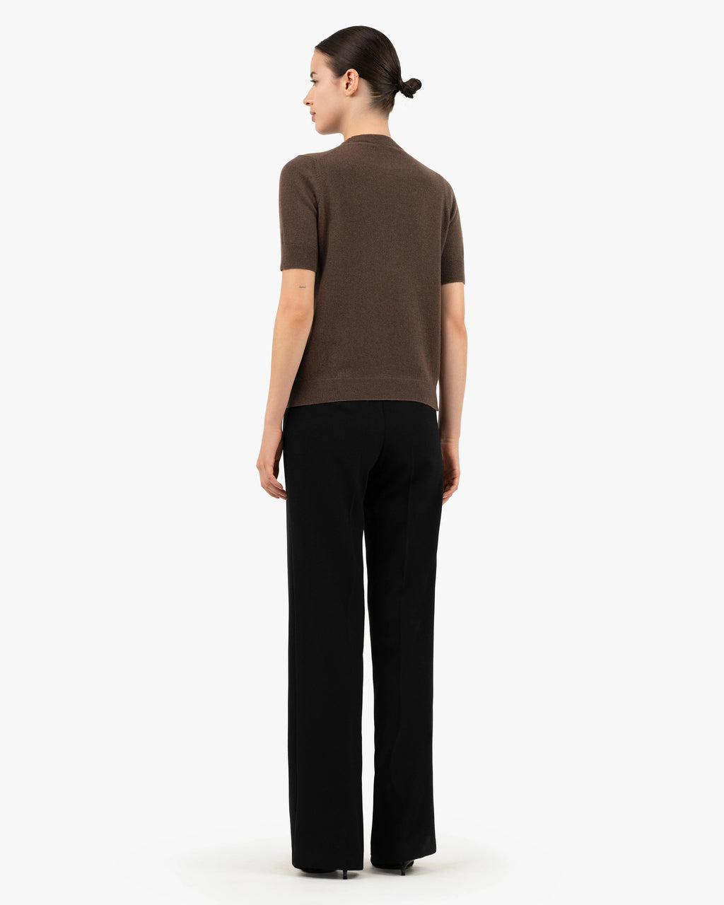 Women's Essential Tee - Brown Cashmere