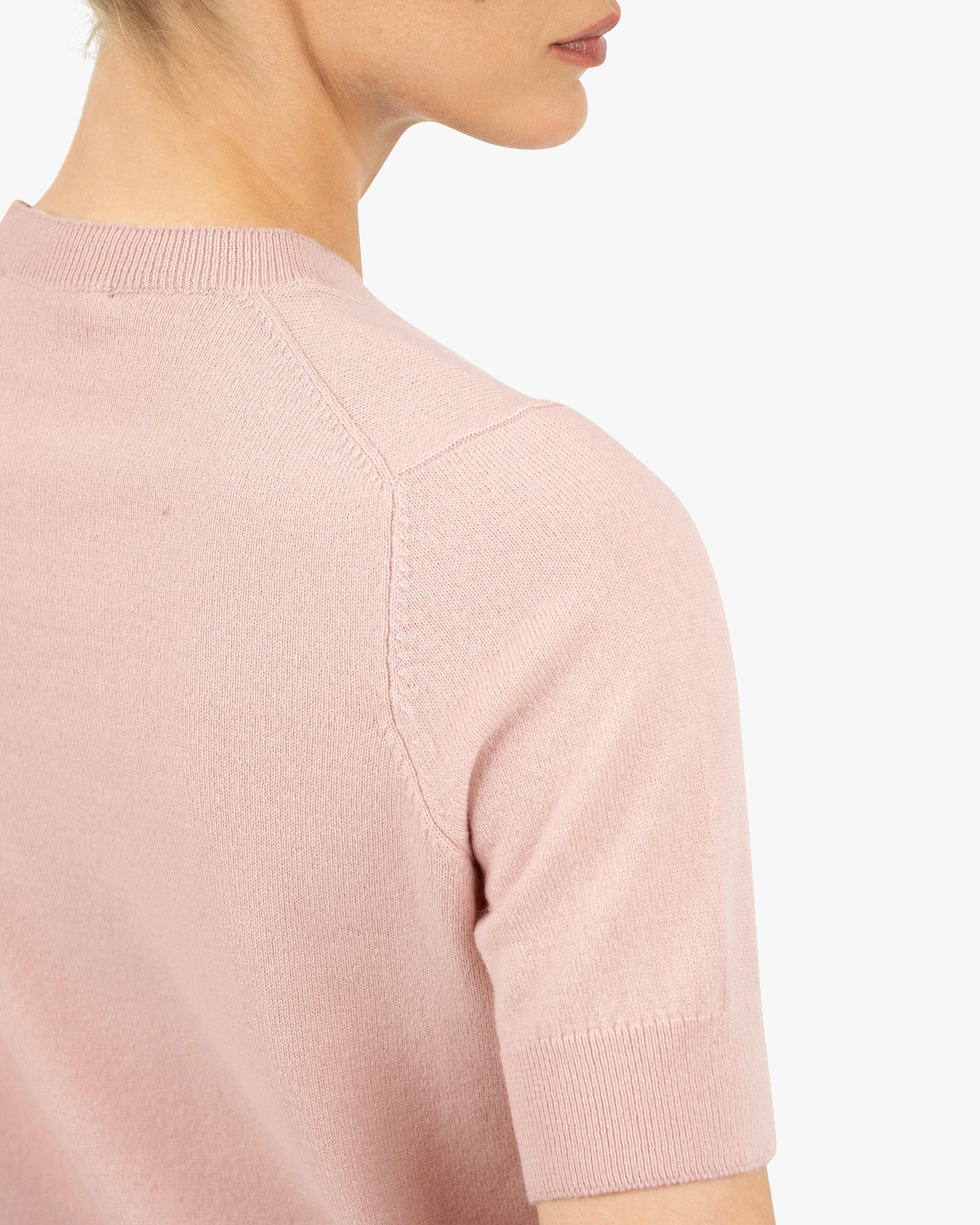 Women's Essential Tee - Rose Cashmere
