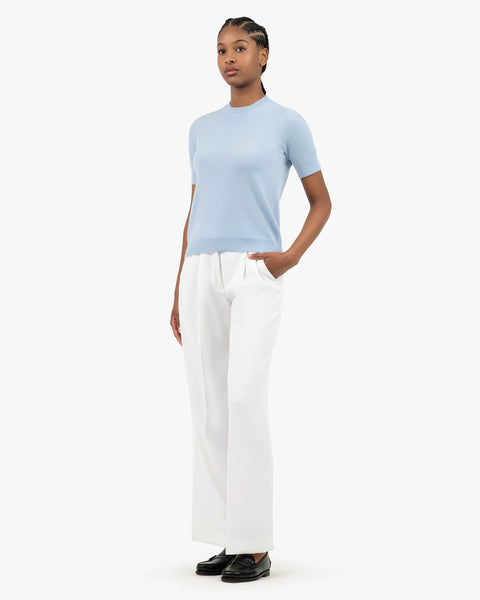 Women's Essential Tee - Light Blue Cashmere