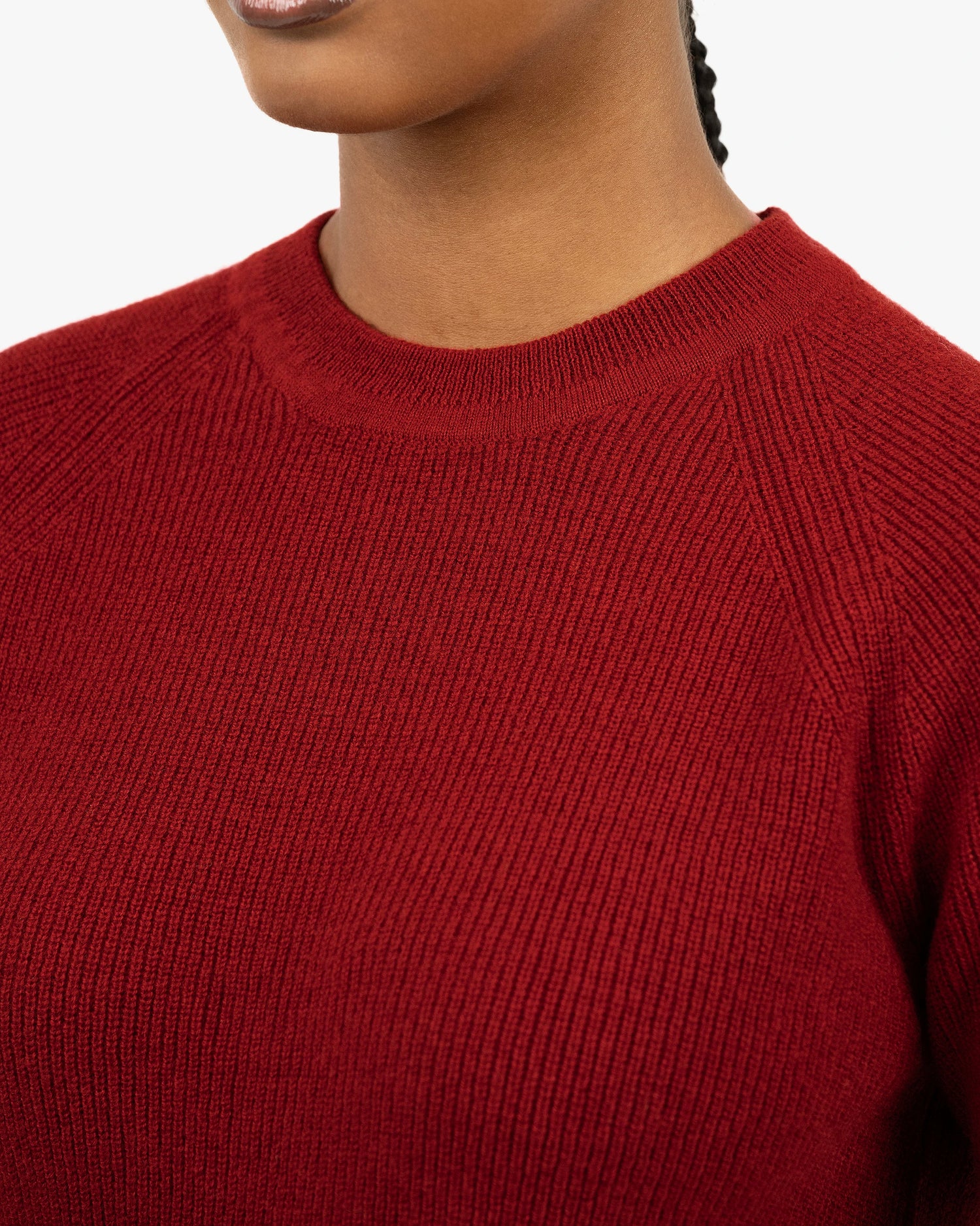 Garisenda Wolle-Kaschmir Rundhals Pullover Rot MaisonCashmere