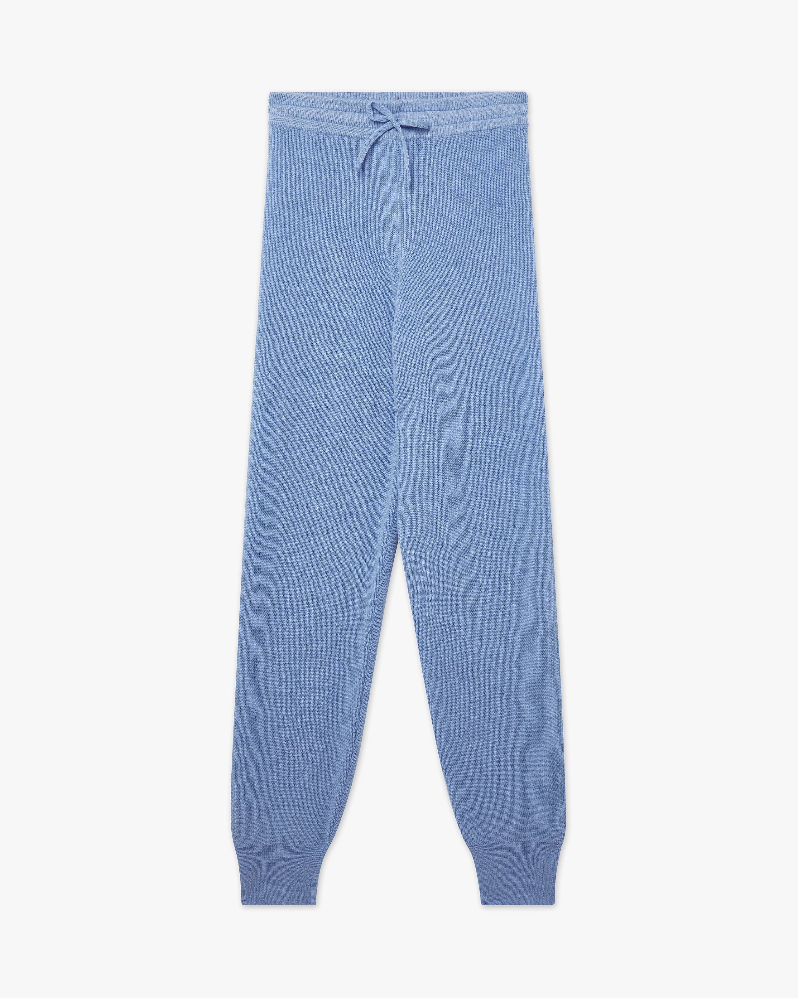 Women's Garisenda Joggers - Blue Merino / Cashmere