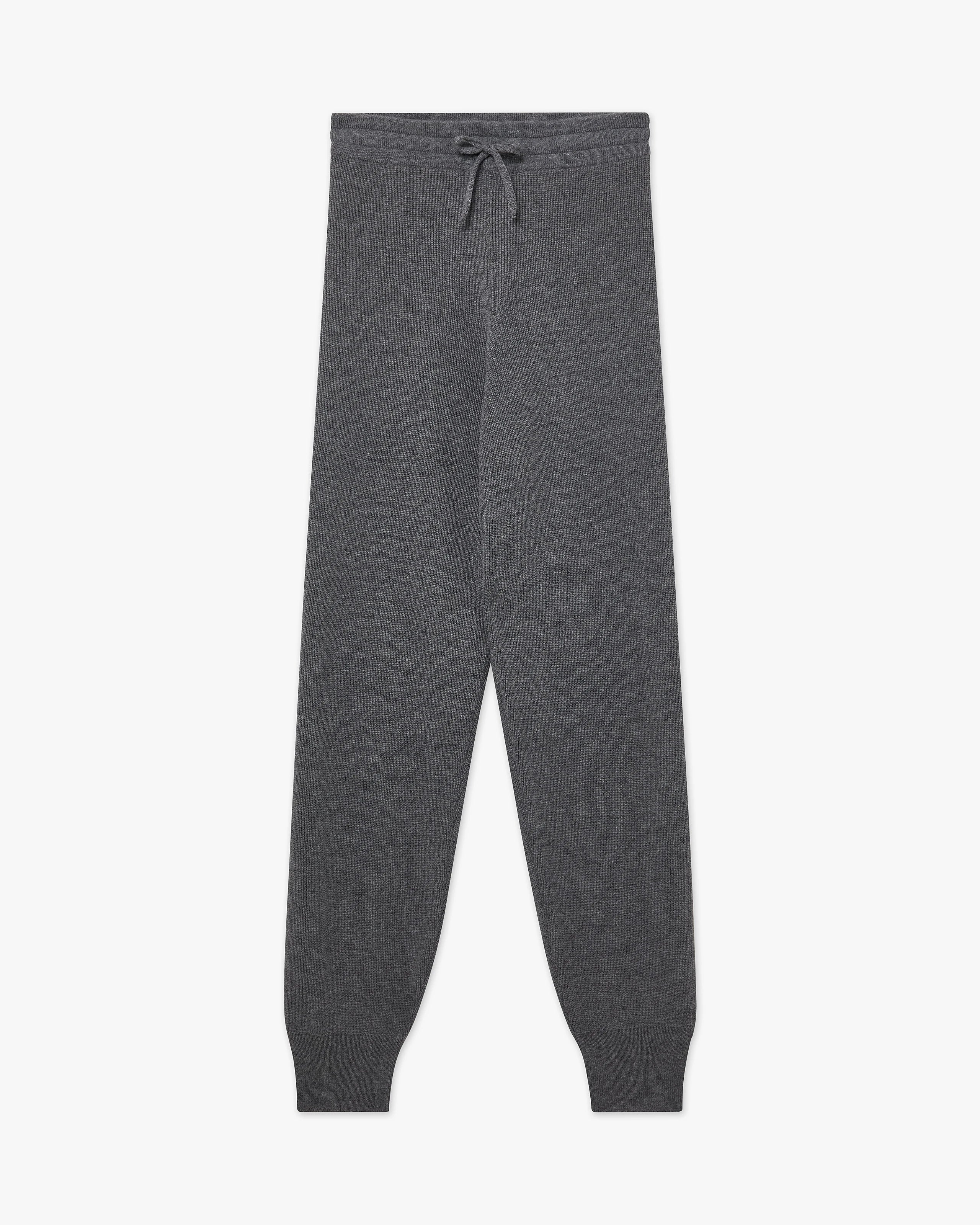 Women's Garisenda Joggers - Medium Grey Merino / Cashmere