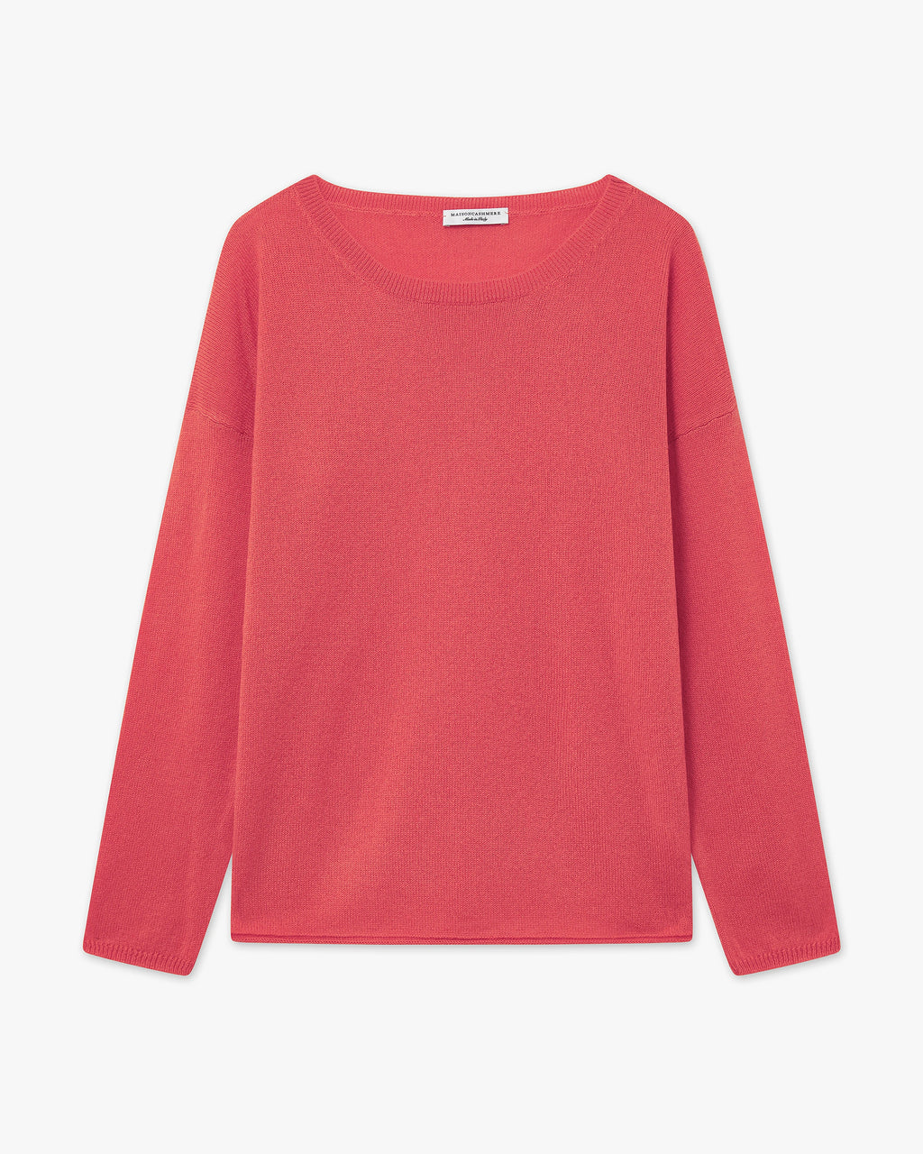Lightness Crew Neck Sweater - Red Cashmere