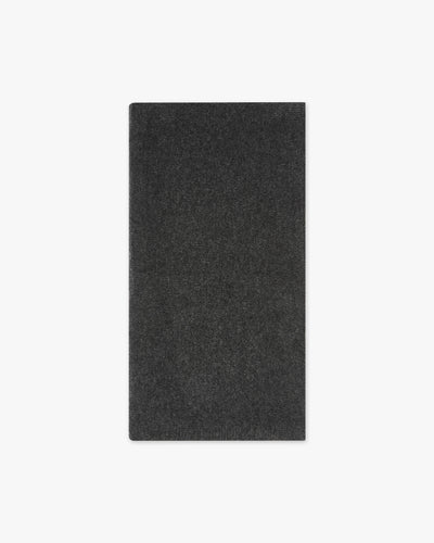 Women's Essential Maxi Scarf - Charcoal Cashmere