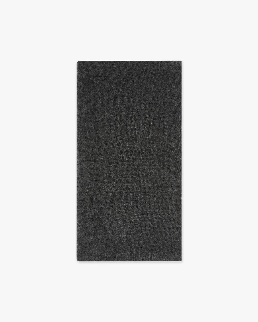 Women's Essential Maxi Scarf - Charcoal Cashmere